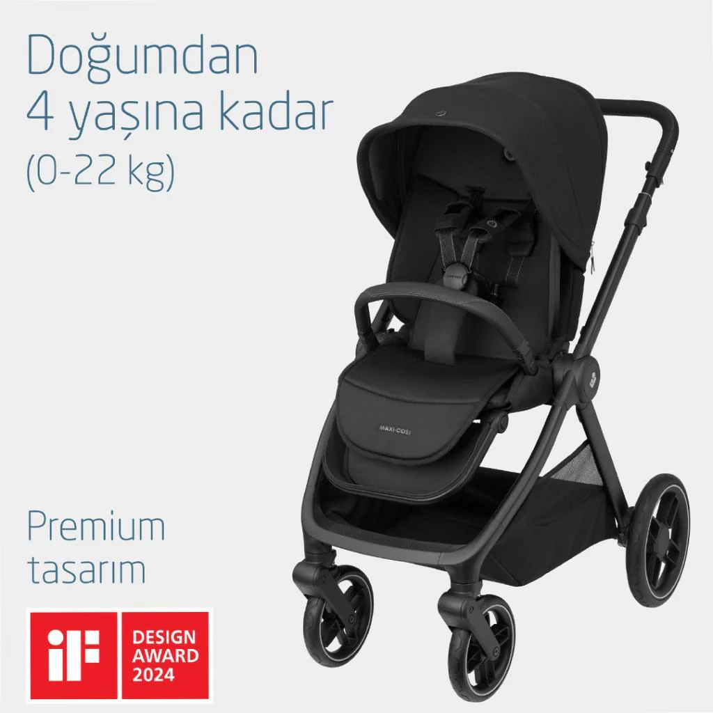 Maxi-Cosi Oxford Bebek Arabası Twillic Black