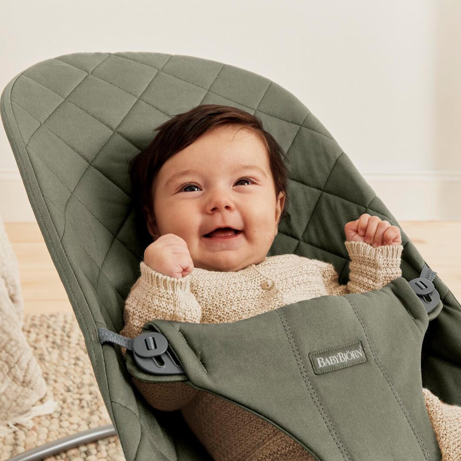 Babybjörn Balance Bliss Ana Kucağı Cotton Dark Green