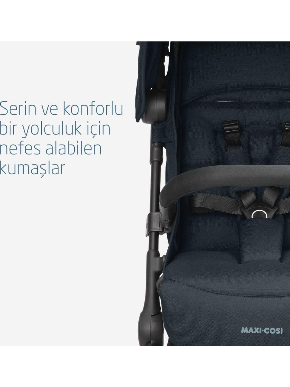 Maxi-Cosi Lara2 Ultra Kompakt Otomatik Katlanan Kabin Boy Bebek Arabası Essential Graphite