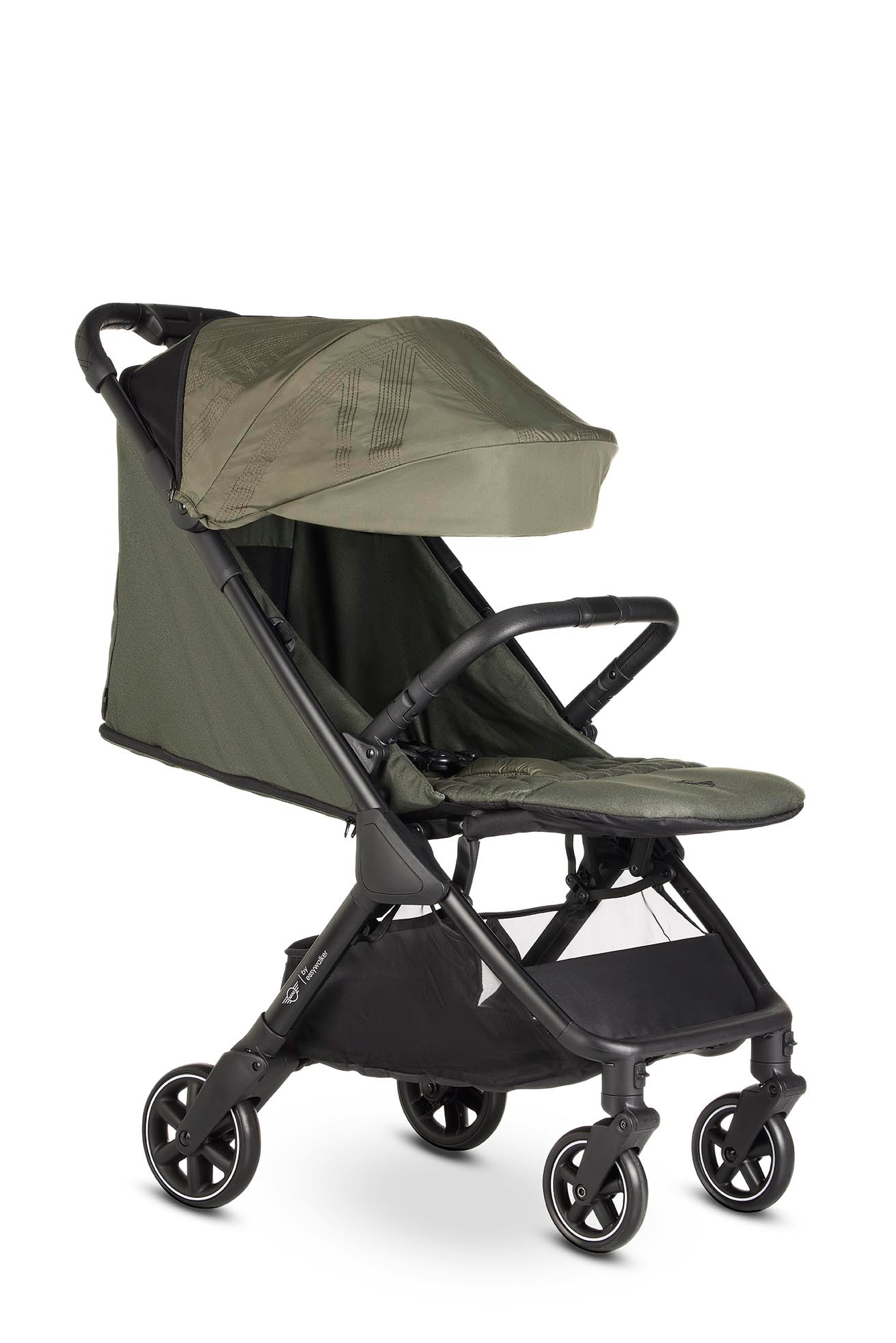 MINI by Easywalker Buggy SNAP Travel Sistem Bebek Arabası Manchester Green - Merkürbebe Guardix Anne Kucağı Antrasit