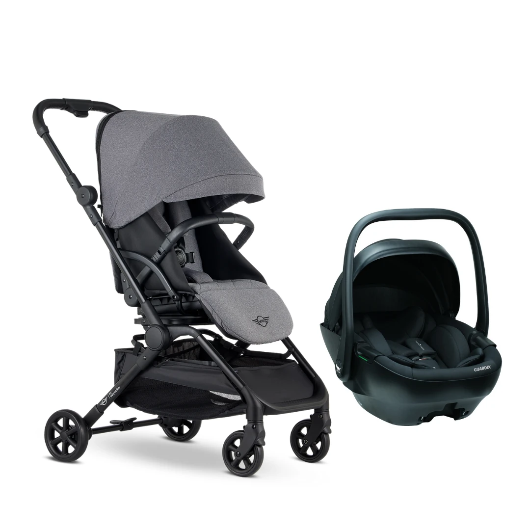 15 Aralık 2025 Teslim - MINI by Easywalker Buggy TURN² Bebek Arabası Soho Grey - Merkürbebe Guardix Anne Kucağı Antrasit