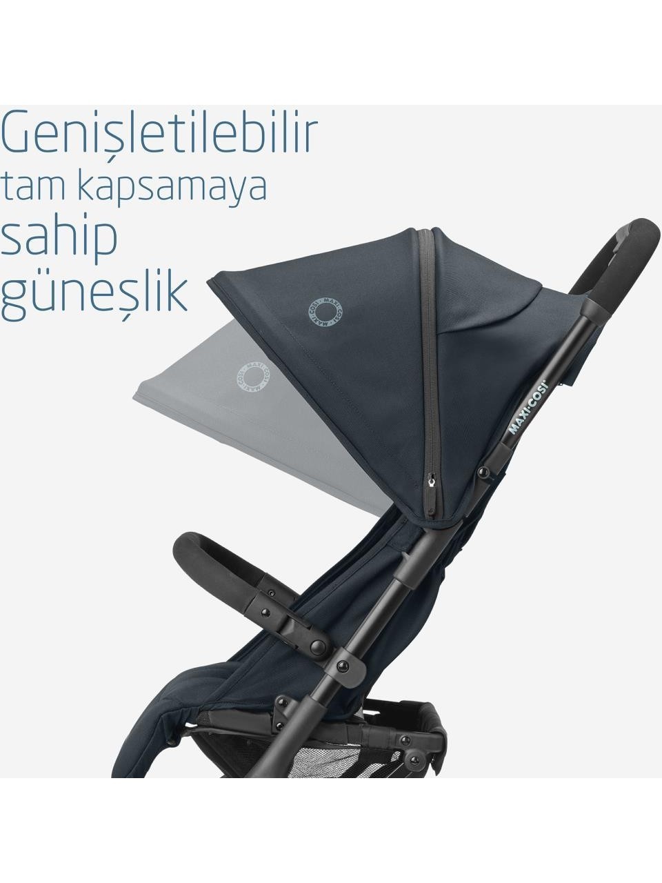 Maxi-Cosi Lara2 Ultra Kompakt Otomatik Katlanan Kabin Boy Bebek Arabası Essential Graphite