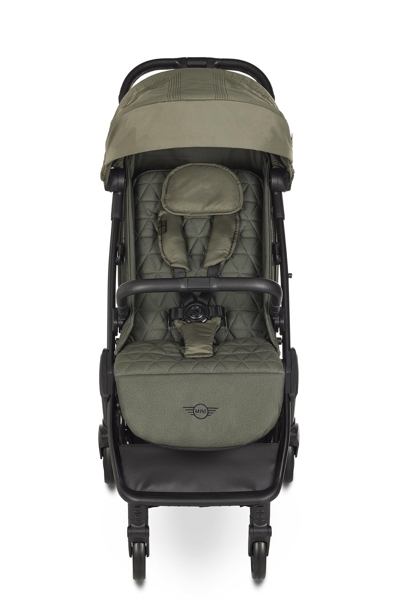MINI by Easywalker Buggy SNAP Travel Sistem Bebek Arabası Manchester Green - Merkürbebe Guardix Anne Kucağı Antrasit