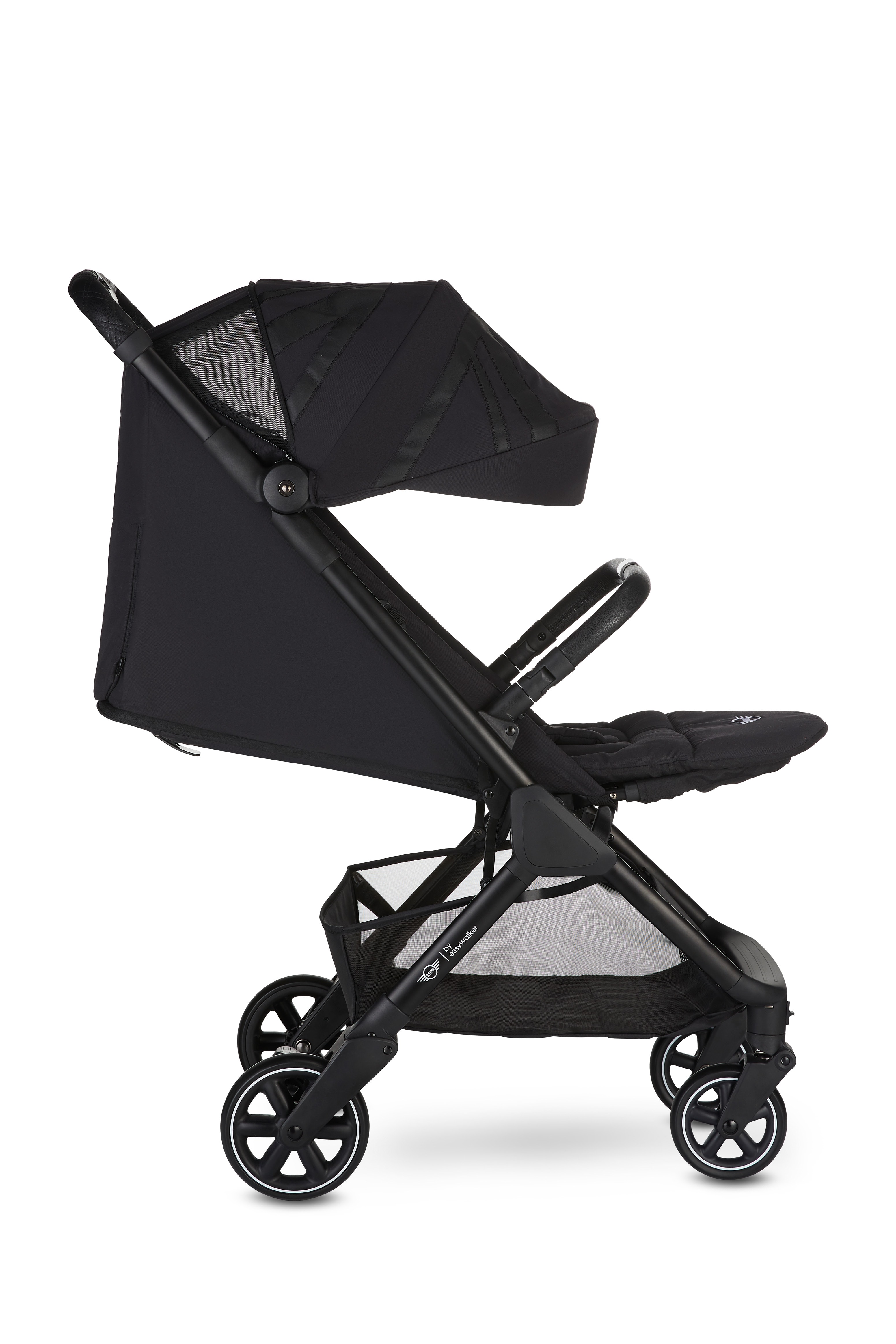 MINI by Easywalker Buggy SNAP Travel Sistem Bebek Arabası Oxford Black - Merkürbebe Guardix Anne Kucağı Siyah