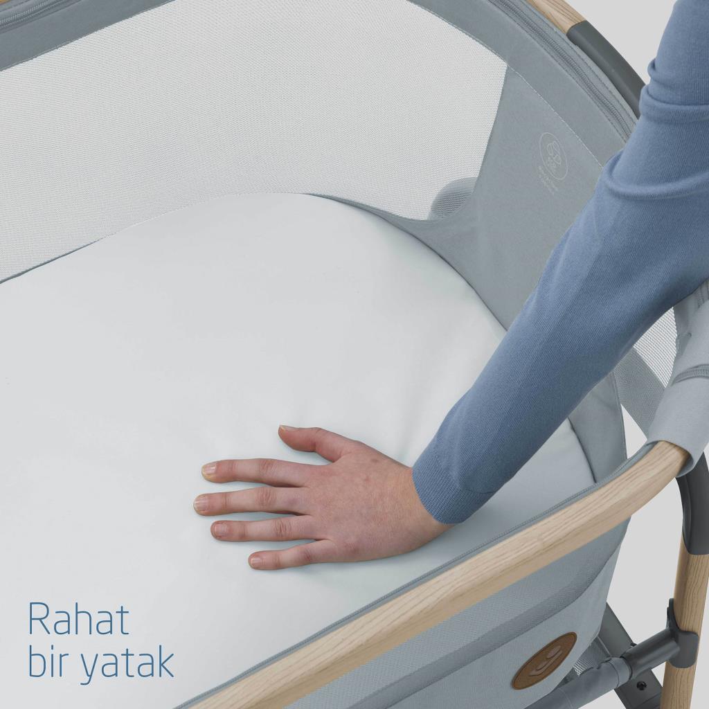 Maxi-Cosi Iora Air Sallanabilen Anne Yanı Beşik Beyond Grey