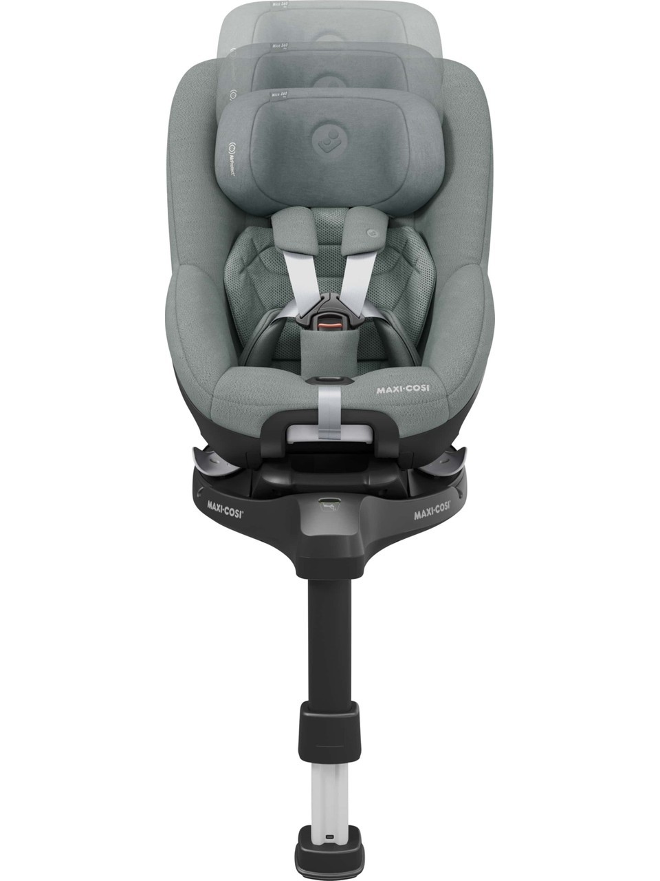 Maxi-Cosi Mica 360 Pro i-Size SlideTech Dönebilen Oto Koltuğu 0-18 kg Authentic Grey