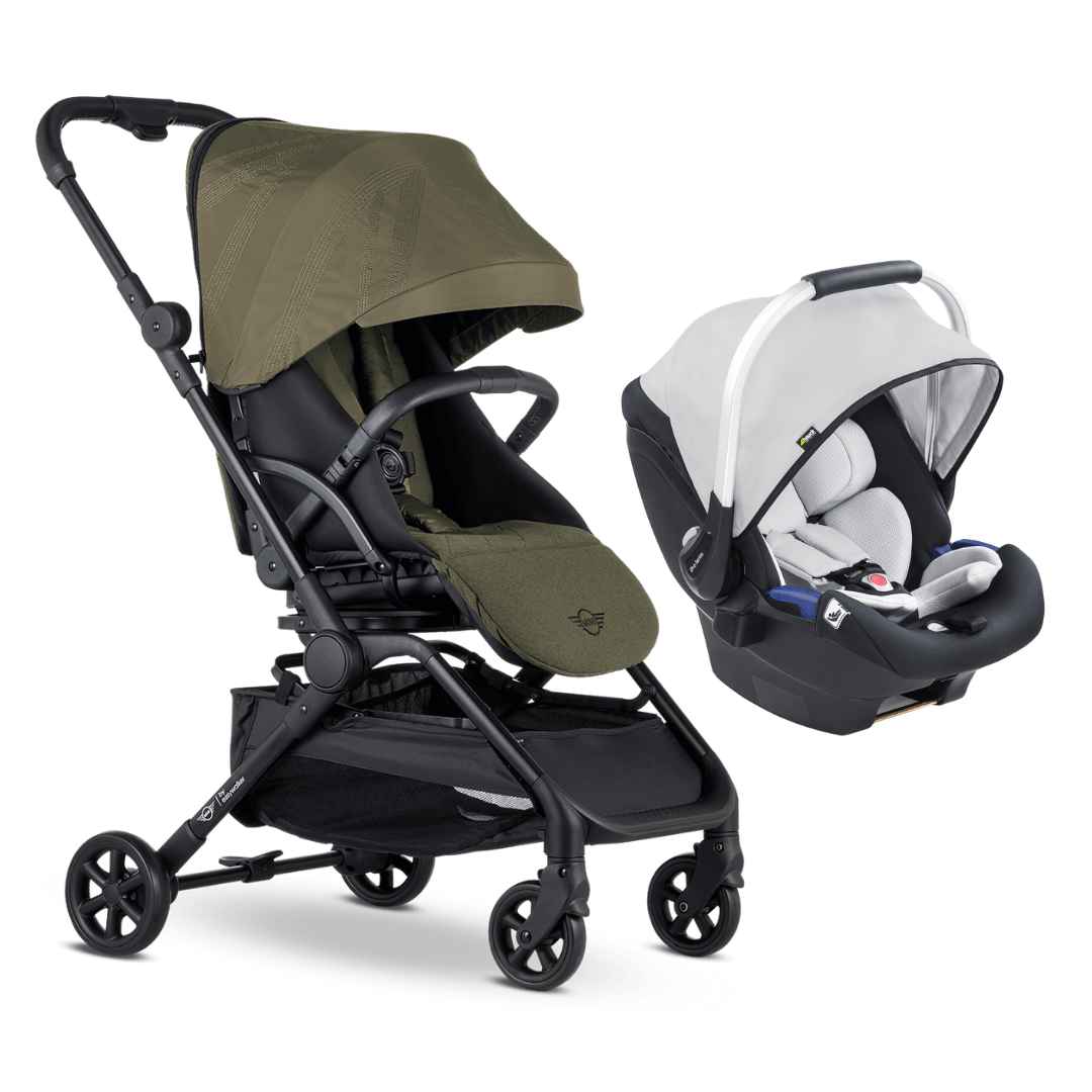 MINI by Easywalker Buggy TURN - iPro iSize Travel Sistem Bebek Arabası Manchester Green