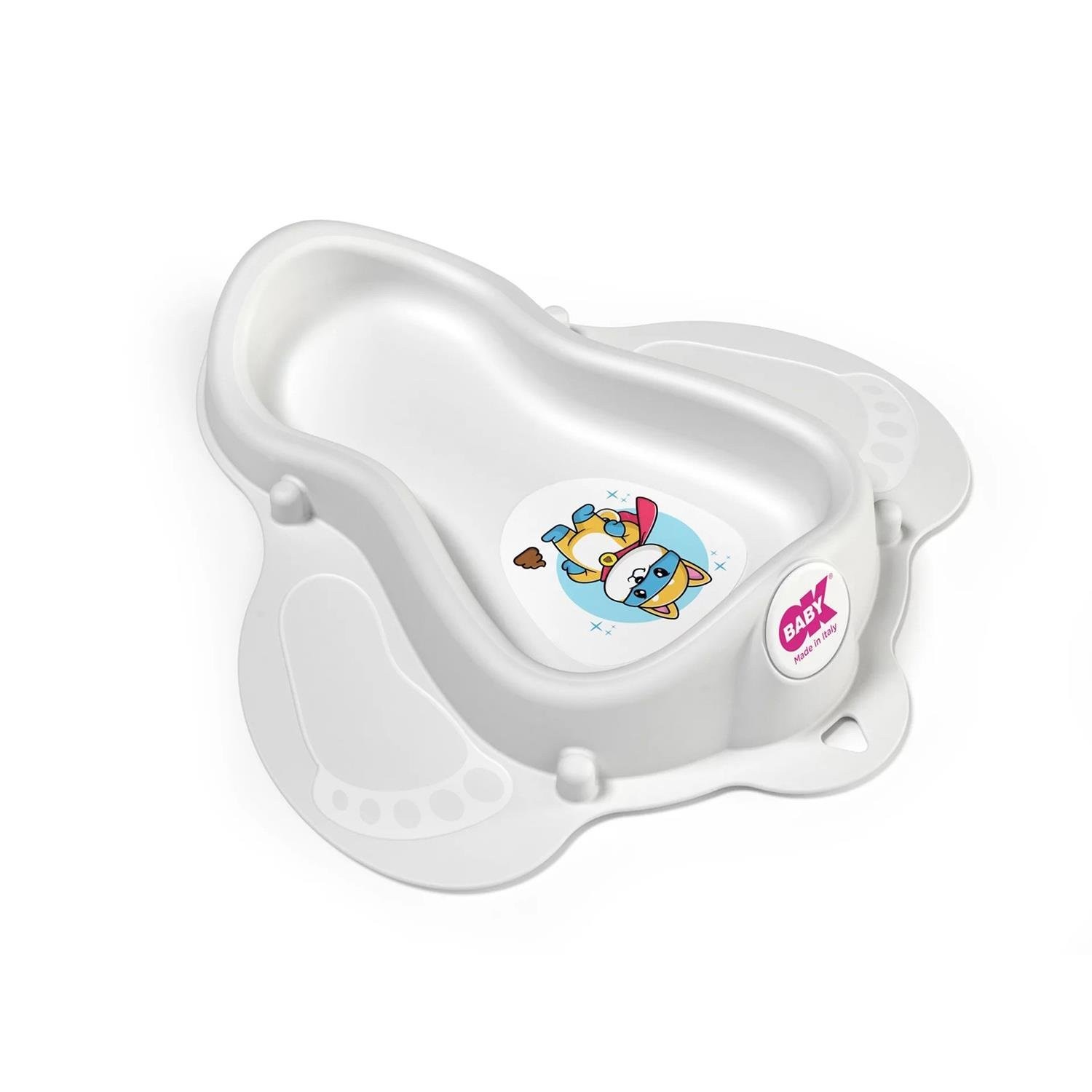 Okbaby Magic Potty Ergonomik Tuvalet Eğitici Kırık Beyaz