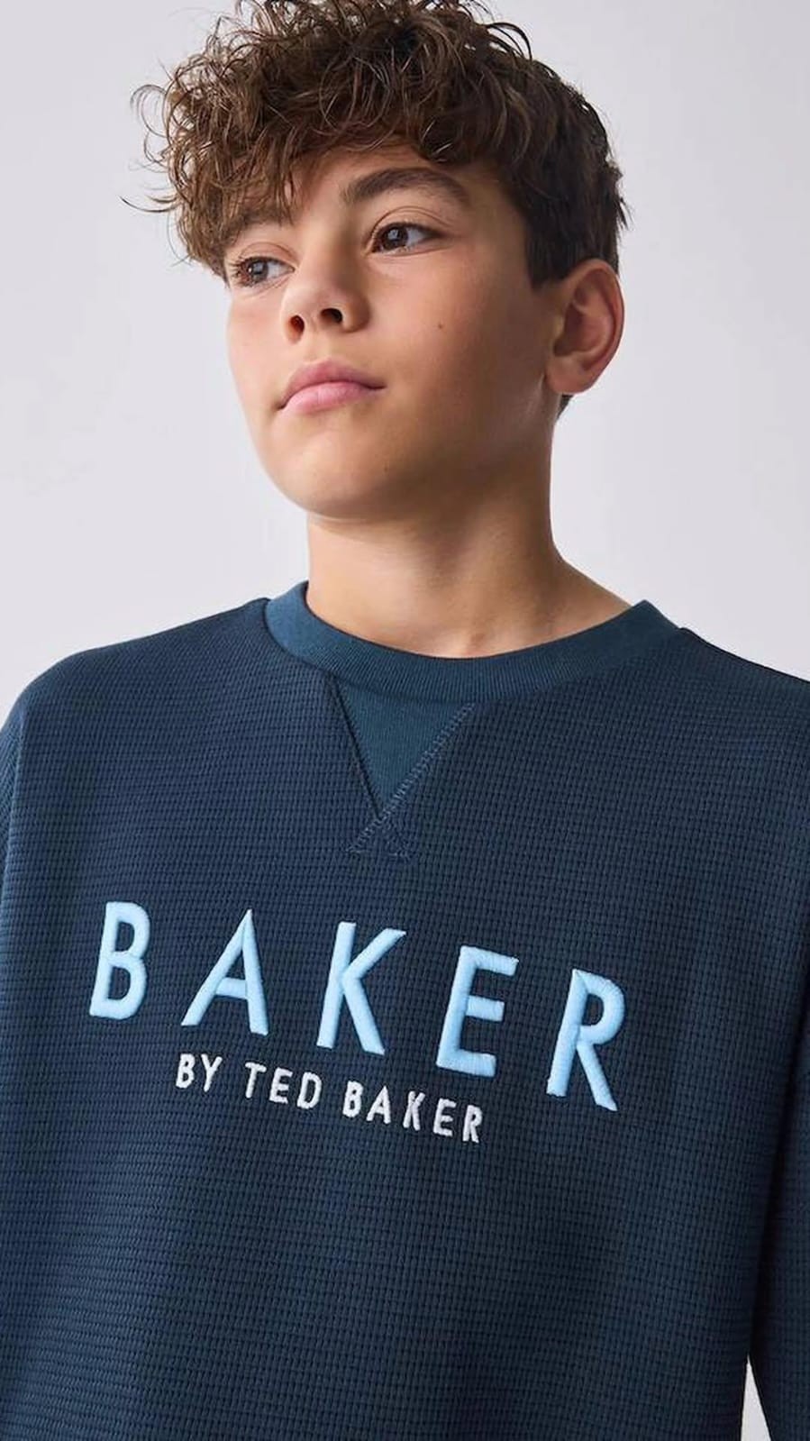 İthal Marka Lacivert Sweatshirt