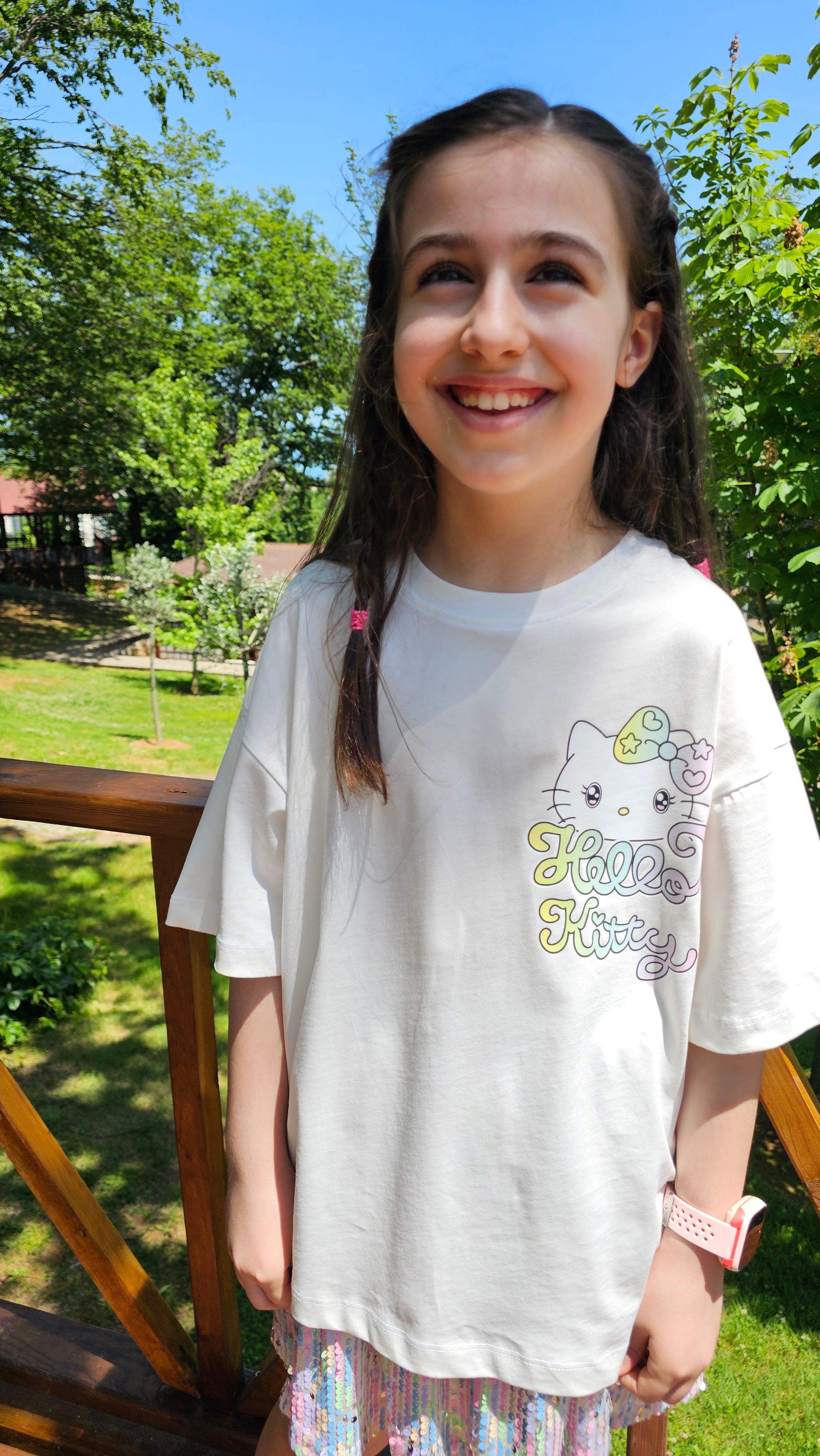 Hello Kitty Pamuklu Tişört