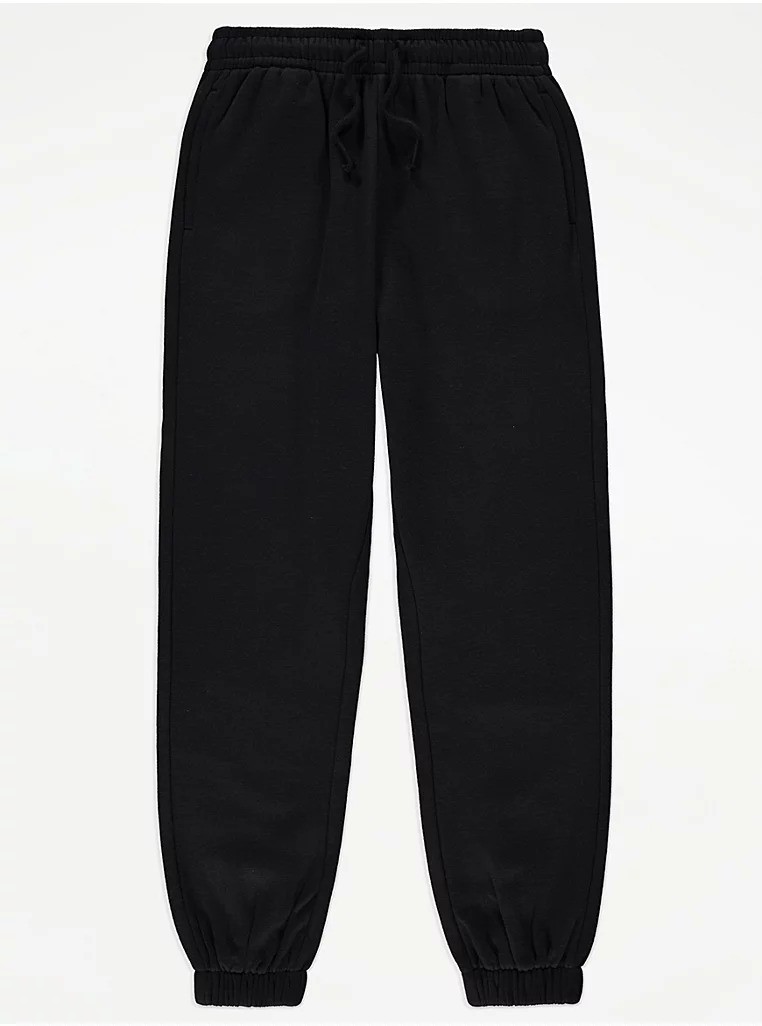 İthal Marka Siyah Jogger Pantolon