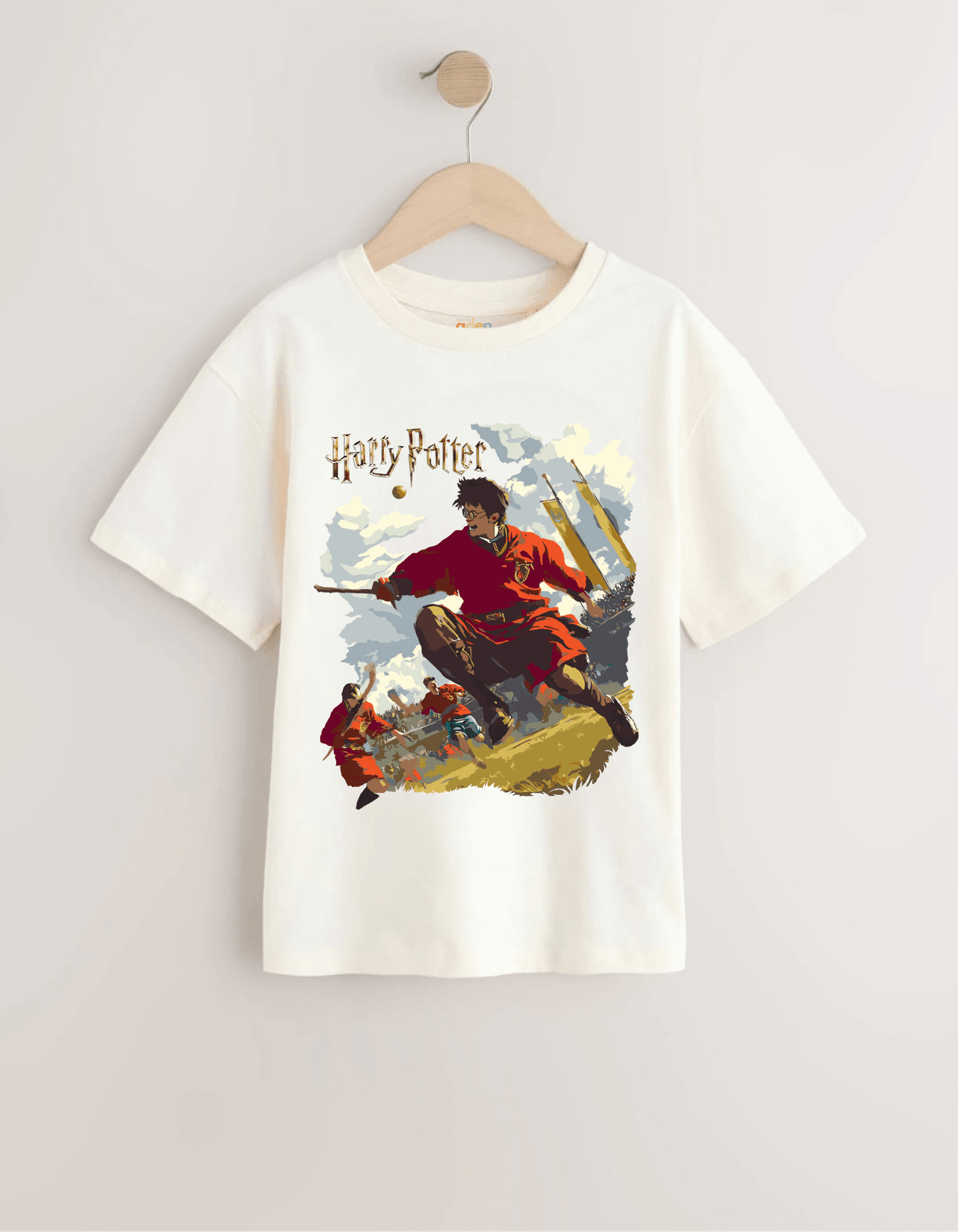 Harry Potter Quidditch Pamuklu Unisex Tişört
