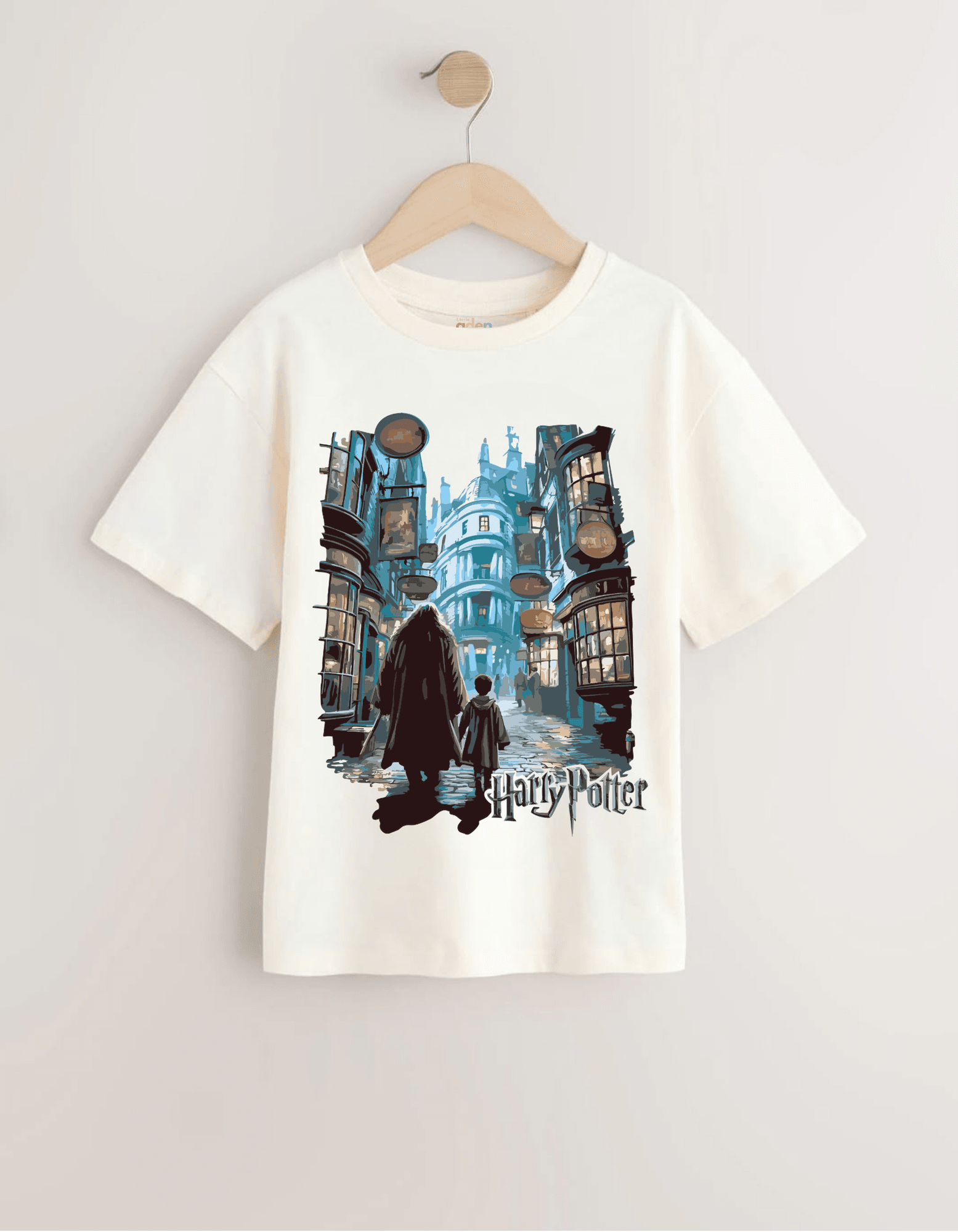 Harry Potter Diagon Yolu Pamuklu Unisex Tişört