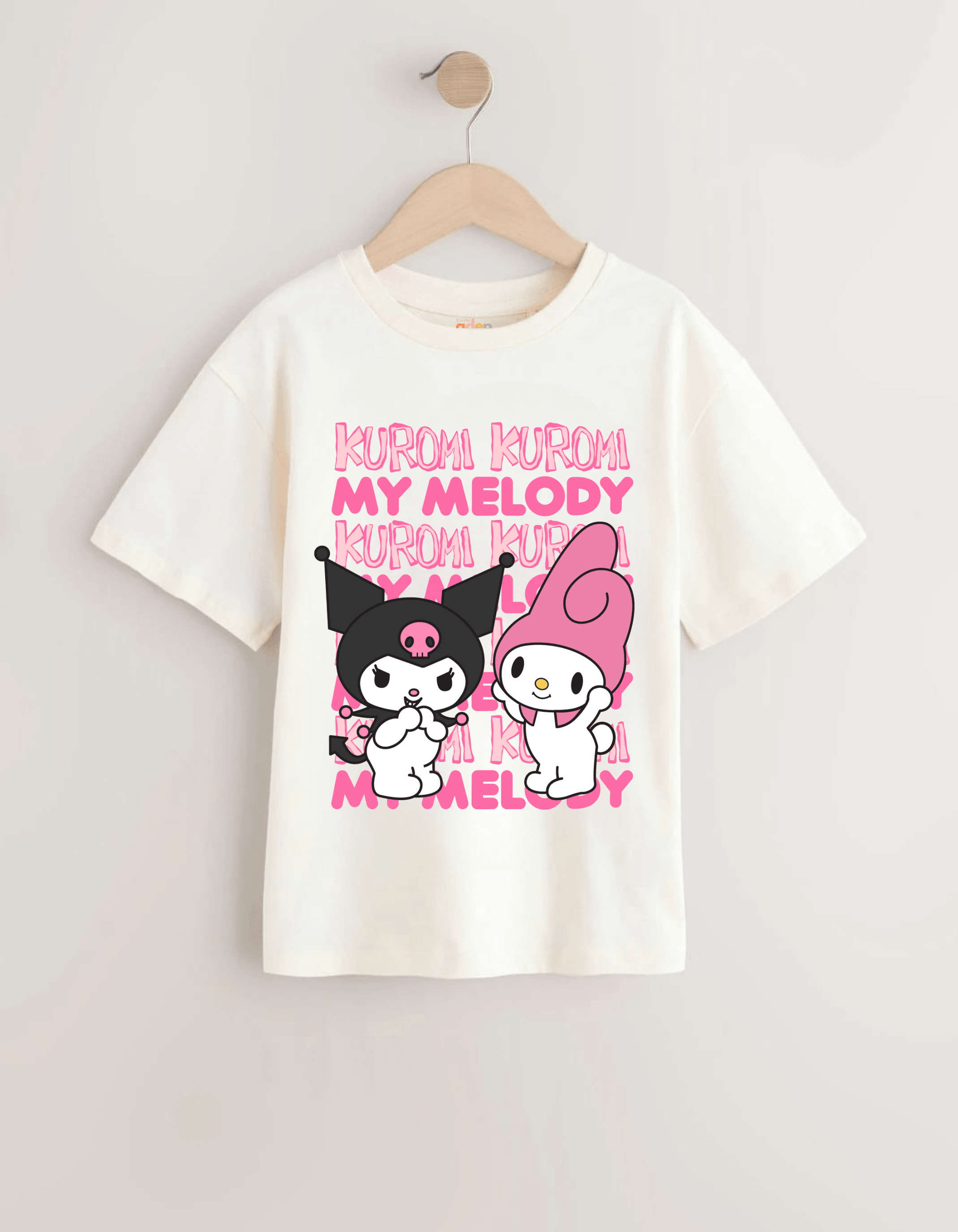 Kuromi Melody Pamuklu Tişört