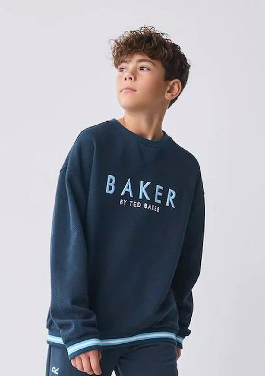 İthal Marka Lacivert Sweatshirt