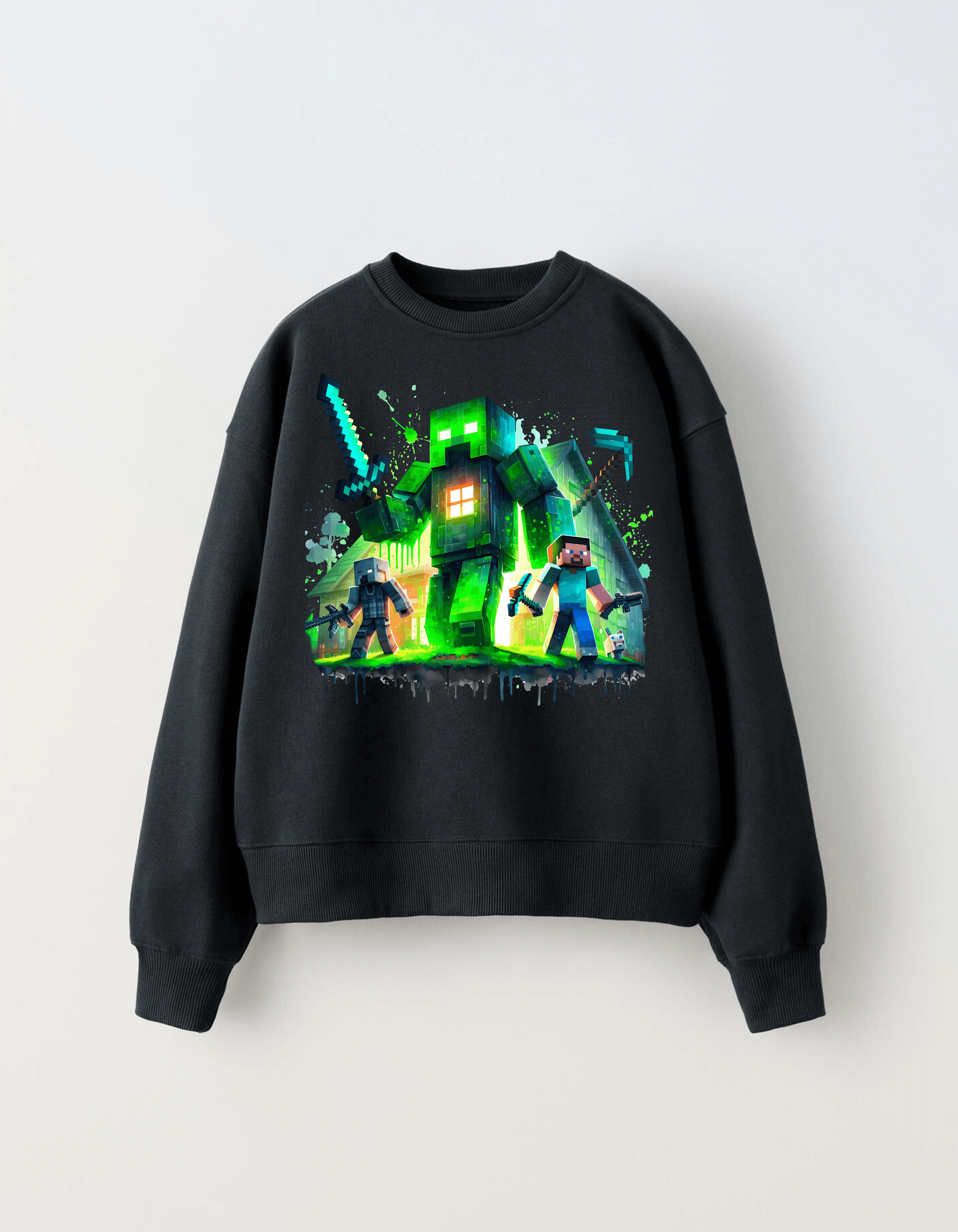 MINECRAFT TEMALI SWEATSHIRT