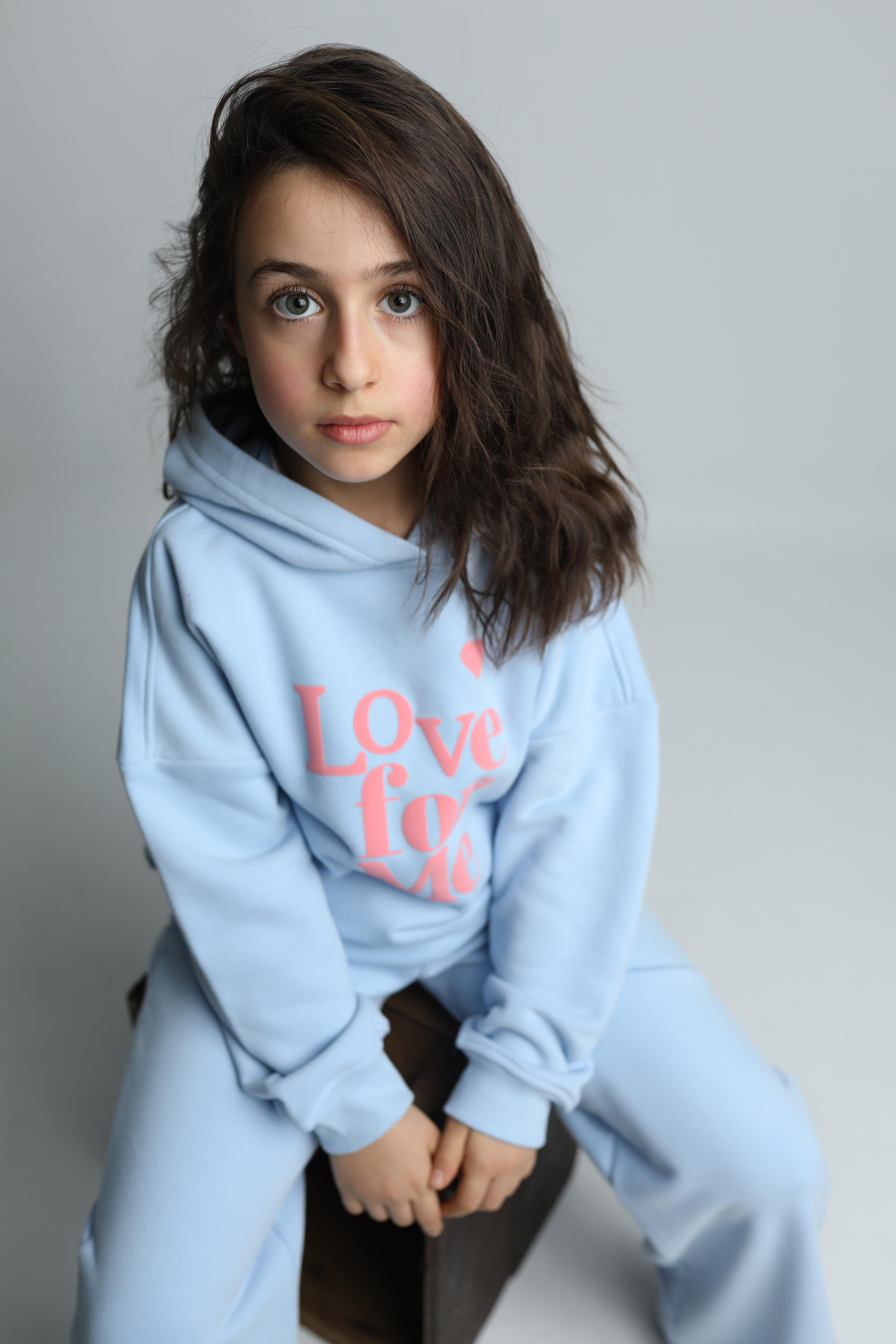 LOVE FOR ME PAMUKLU SWEATSHIRT VE JOGGER TAKIM