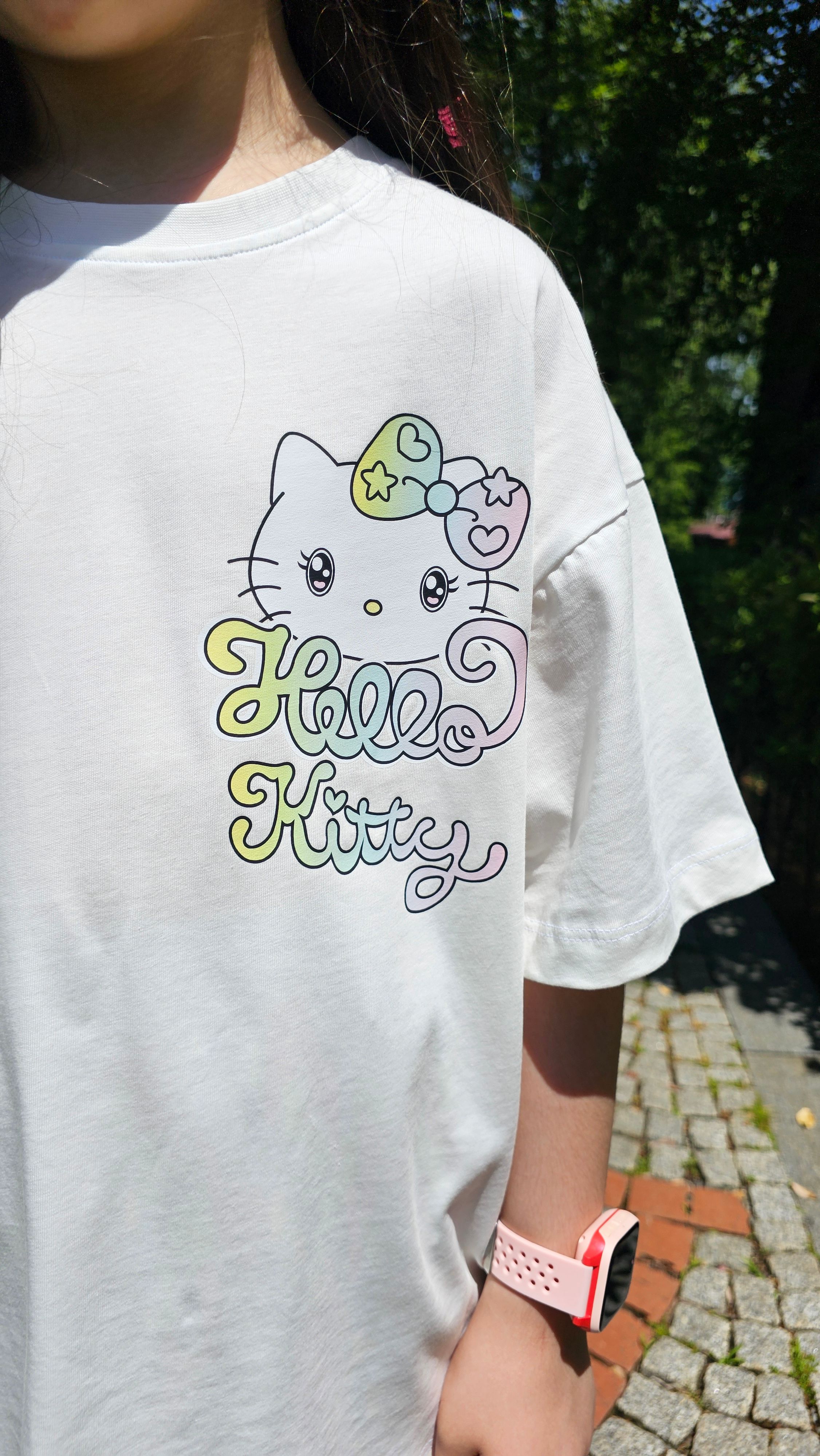Hello Kitty Pamuklu Tişört