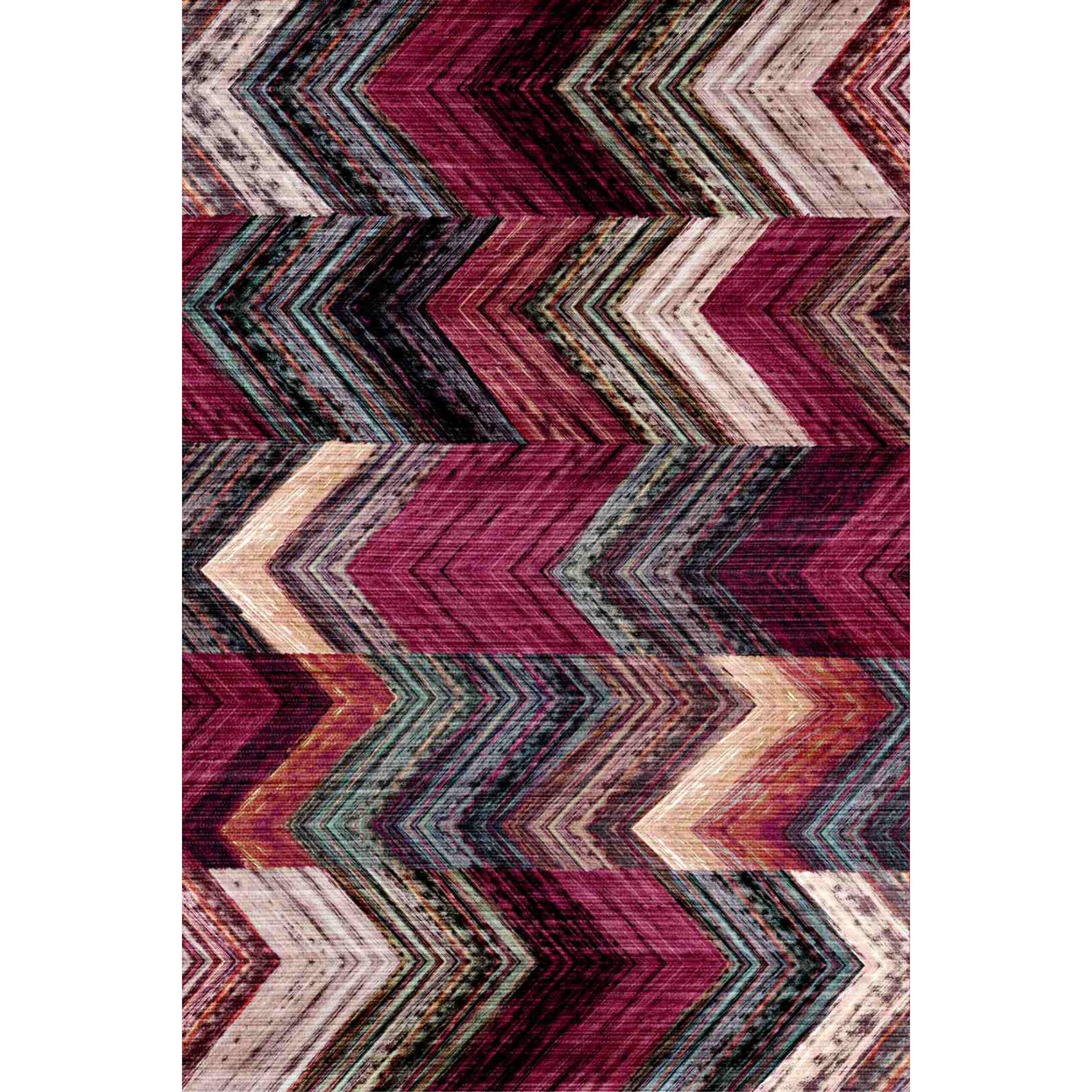 Otantik Kilim Desenli Deri Taban Salon Halısı