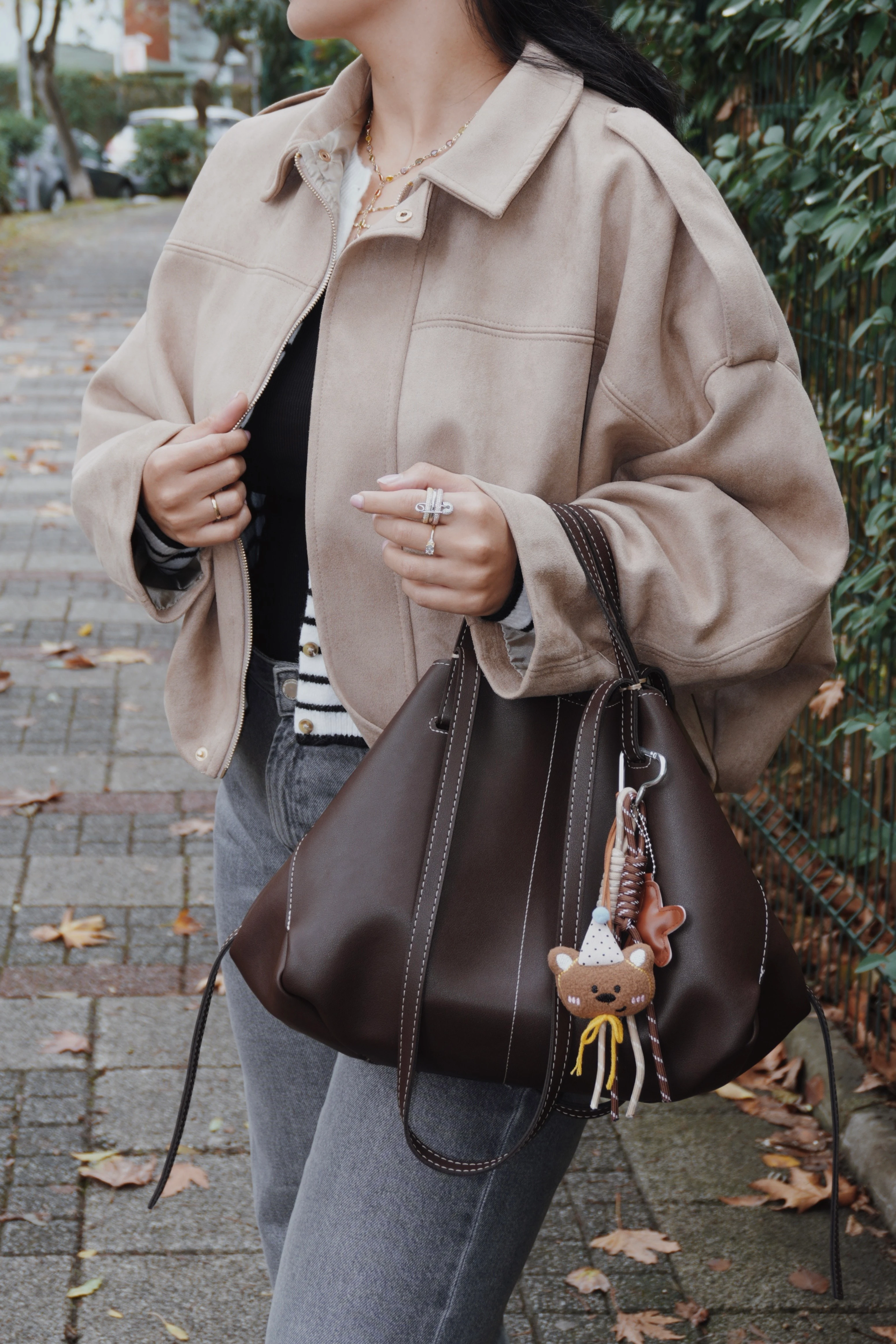 Solenne Acı Kahve Çanta