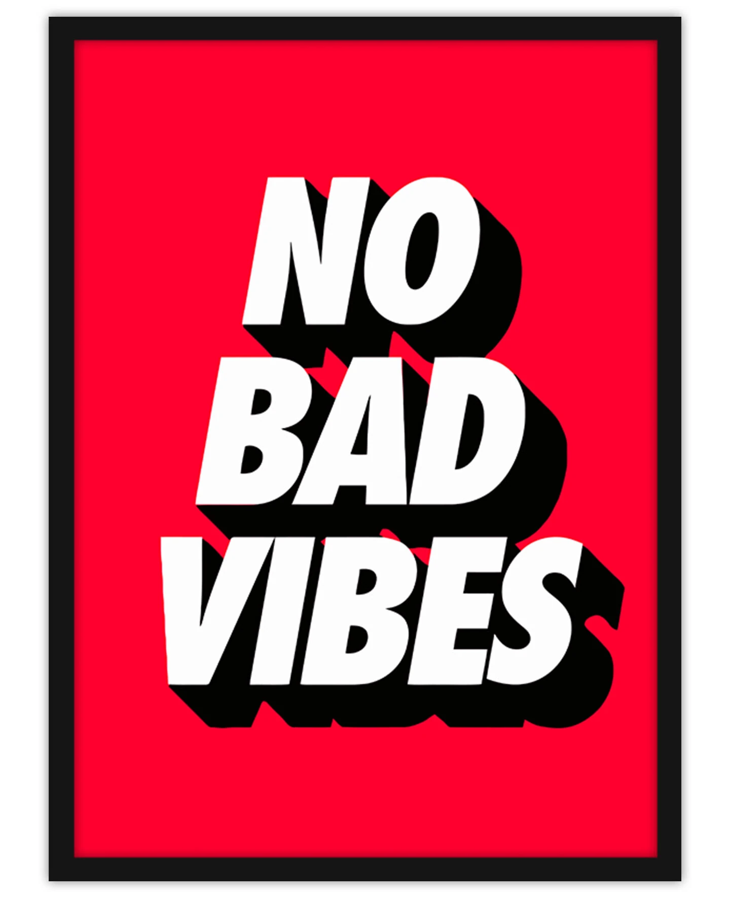 no bad vibes