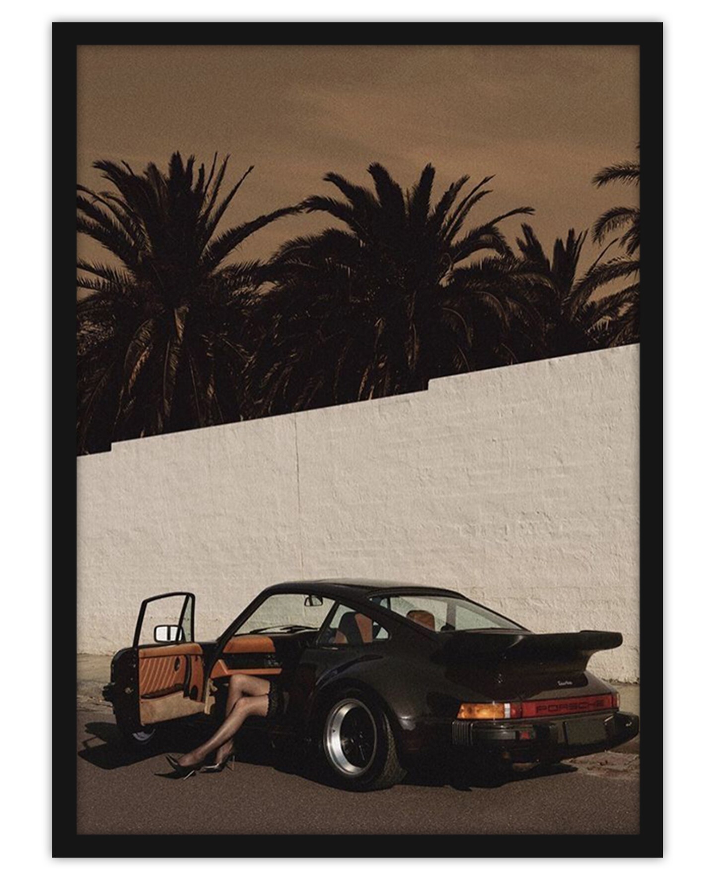 retro porsche