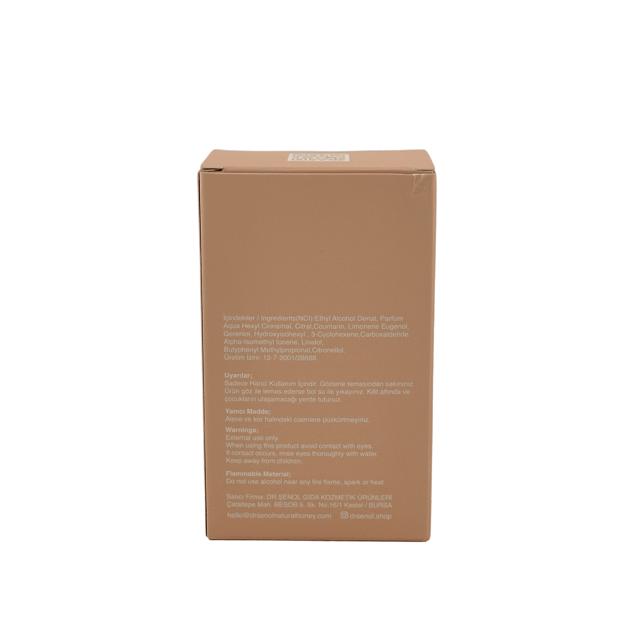 Saffron No:540 Unisex Parfüm 50 ml.