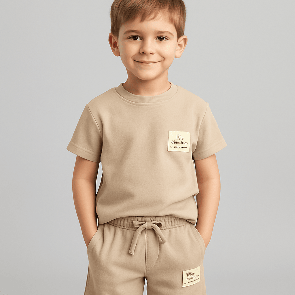 NewBorn Kaliteli Kumaş Erkek Çocuk Şortlu Takım (6-10 Yaş) – (1 Beden Büyük İsteyiniz)