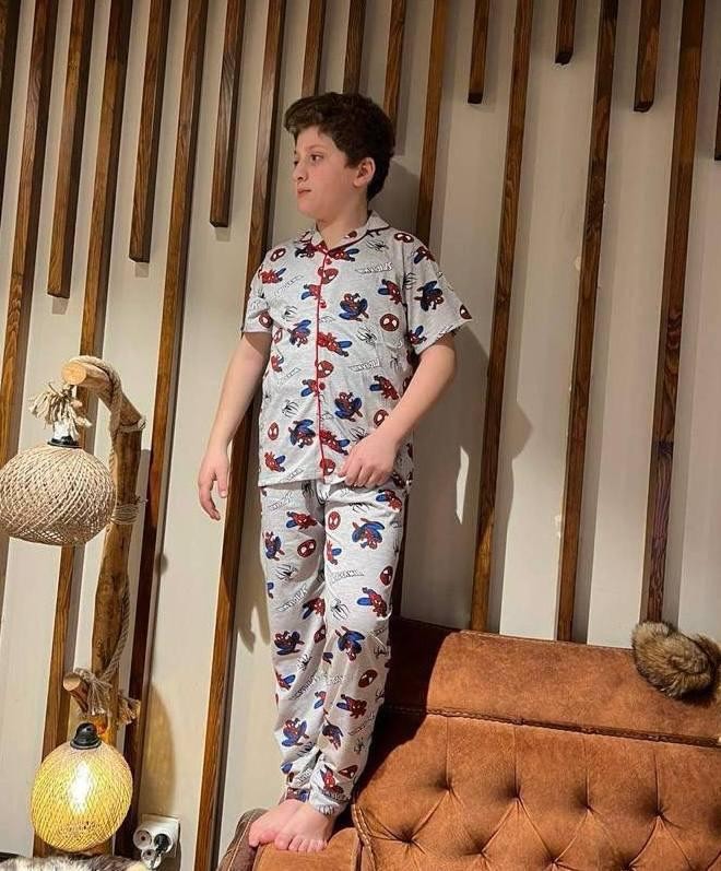 Örümcek Adam Temalı Alt Üst Pijama Takımı