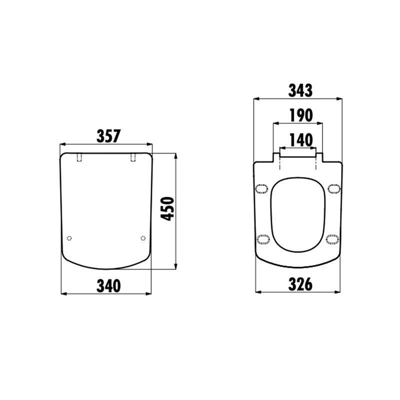 KLOZET KAPAĞI YAVAŞ KAPANAN - CREAVİT LARA SERİSİ DROPLAST KC1603.01