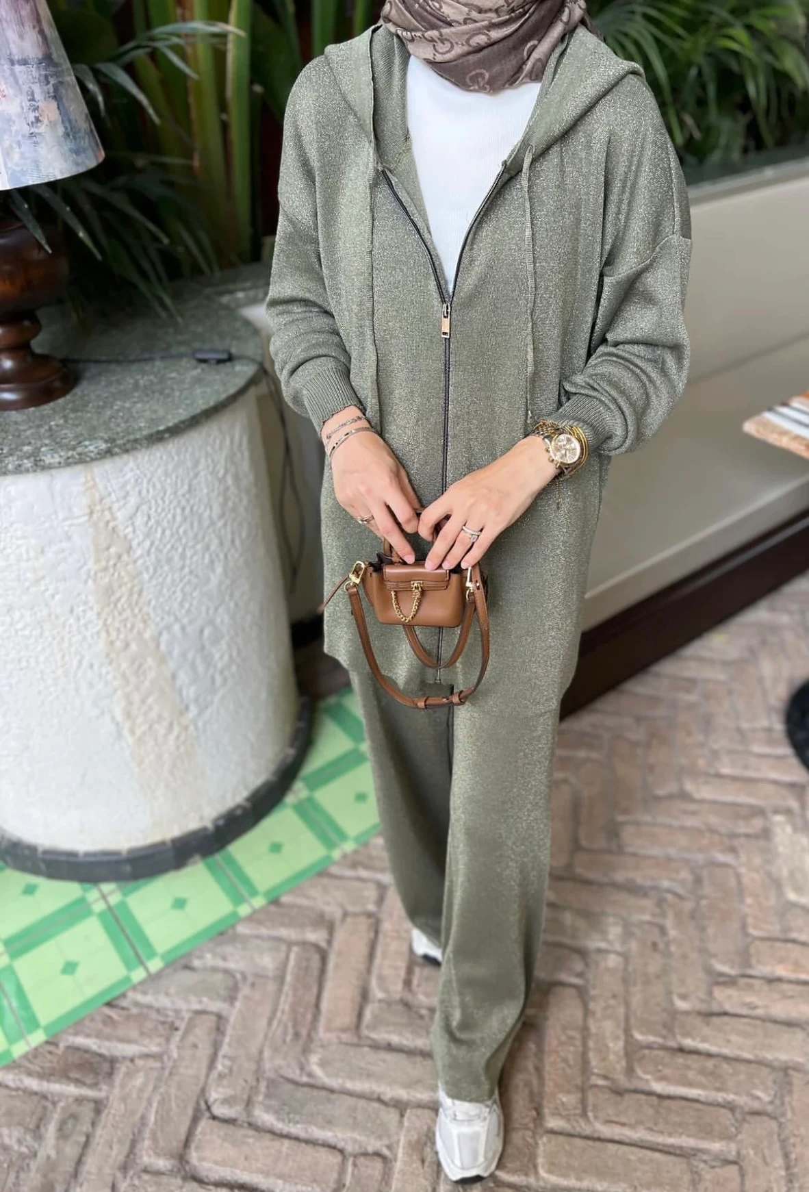 SİMLİ TRİKO TAKIM-YEŞİL