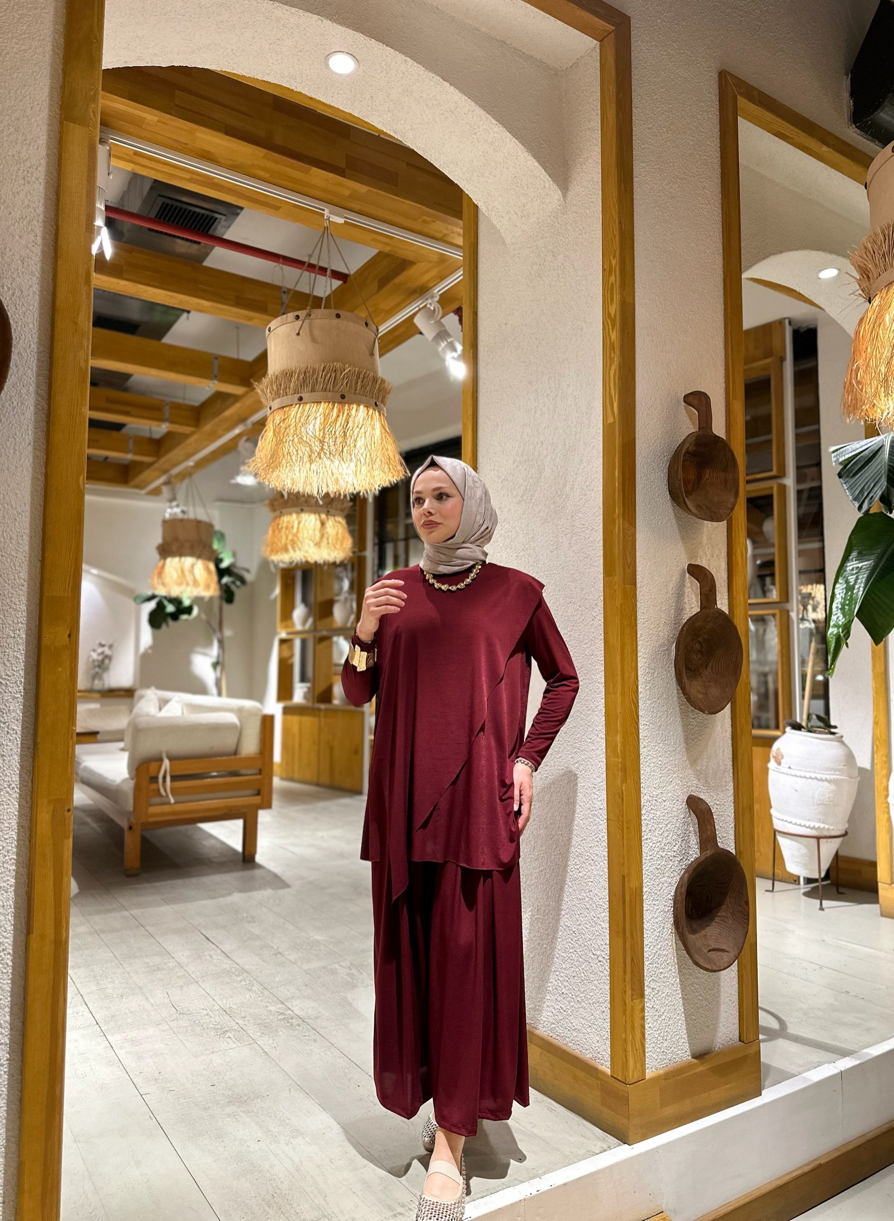 LEYDİ TAKIM- BORDO
