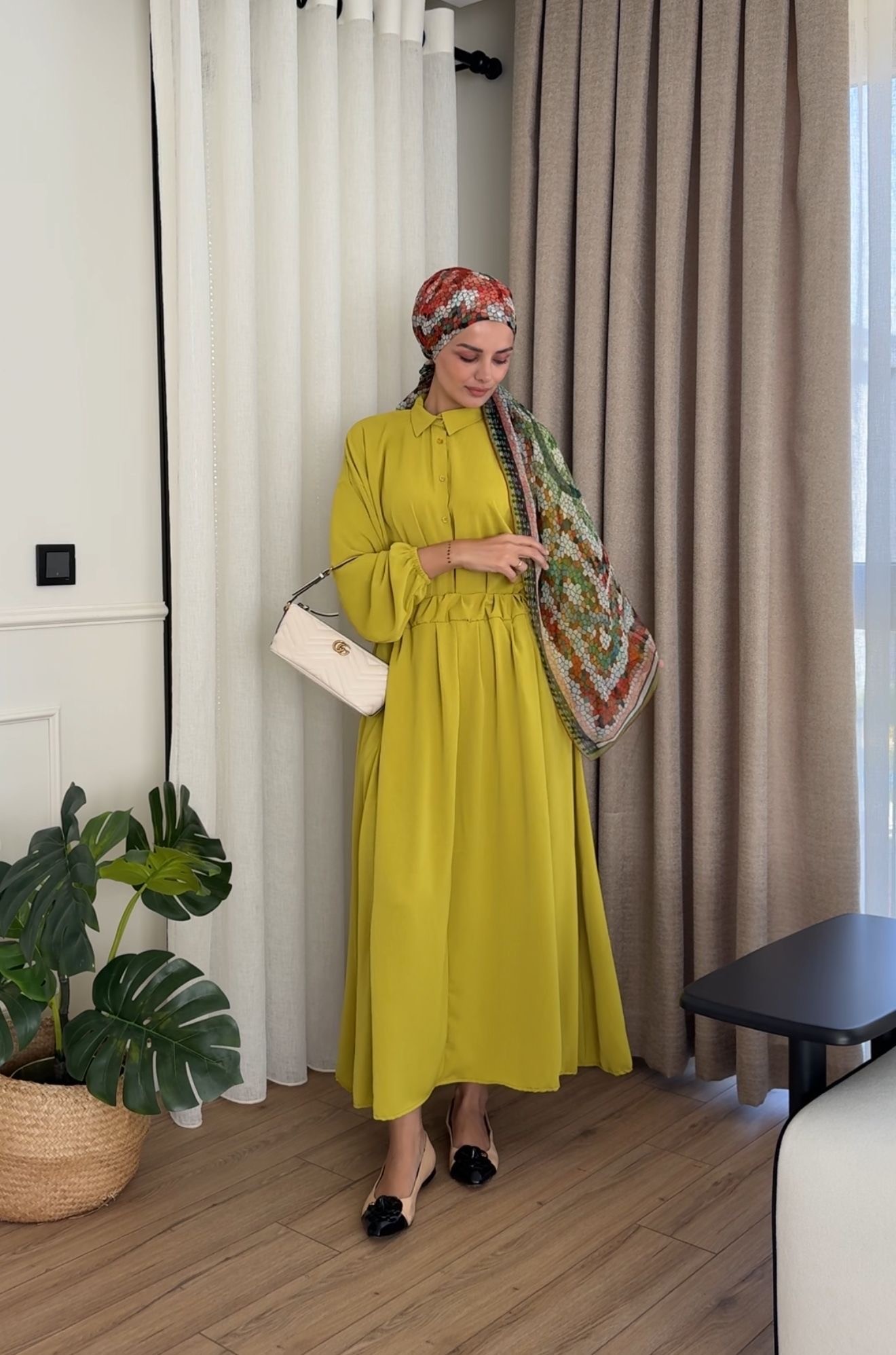 YASEMEN TAKIM -LİMON  SARI