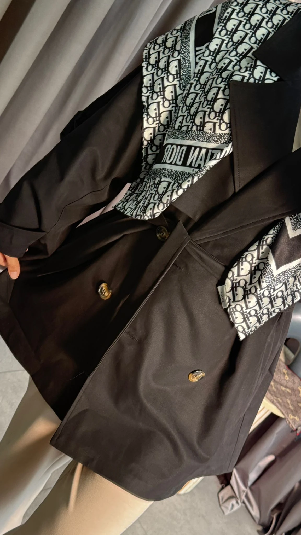 MAİSON TRENÇ-SİYAH