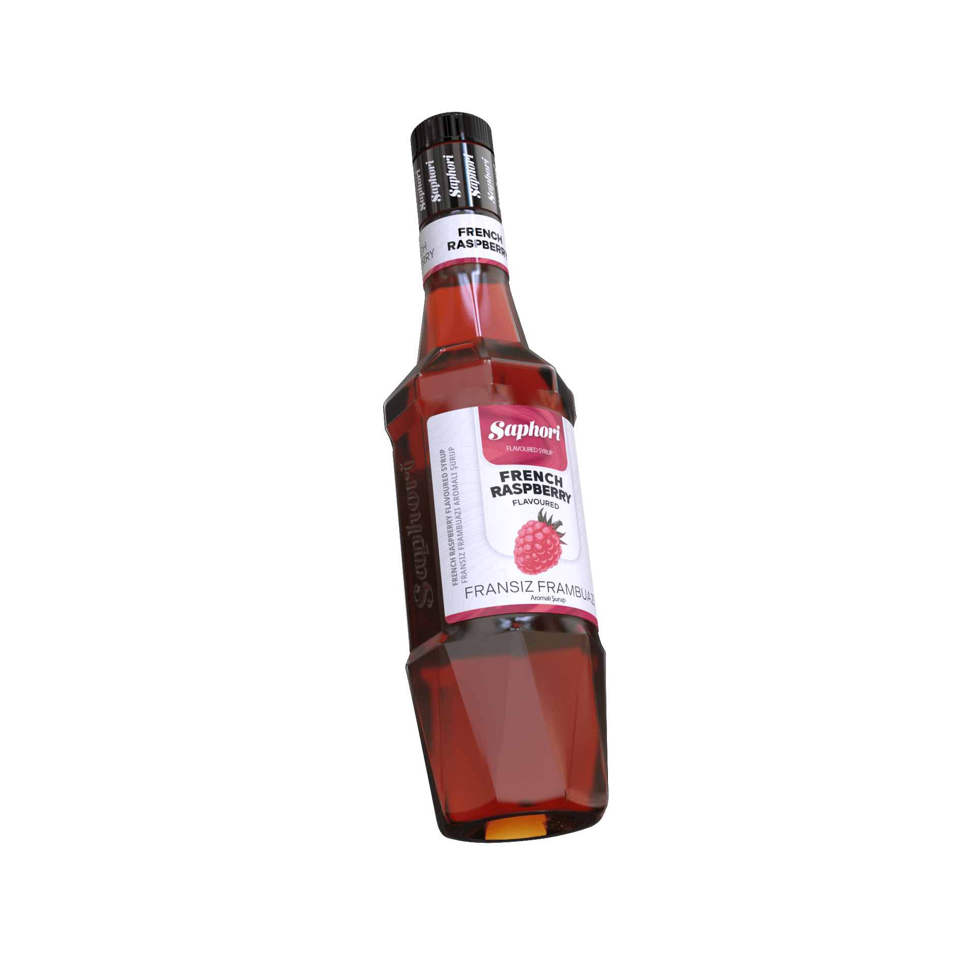 Saphori Fransız Frambuaz Aromalı Kokteyl Şurubu 700 ML