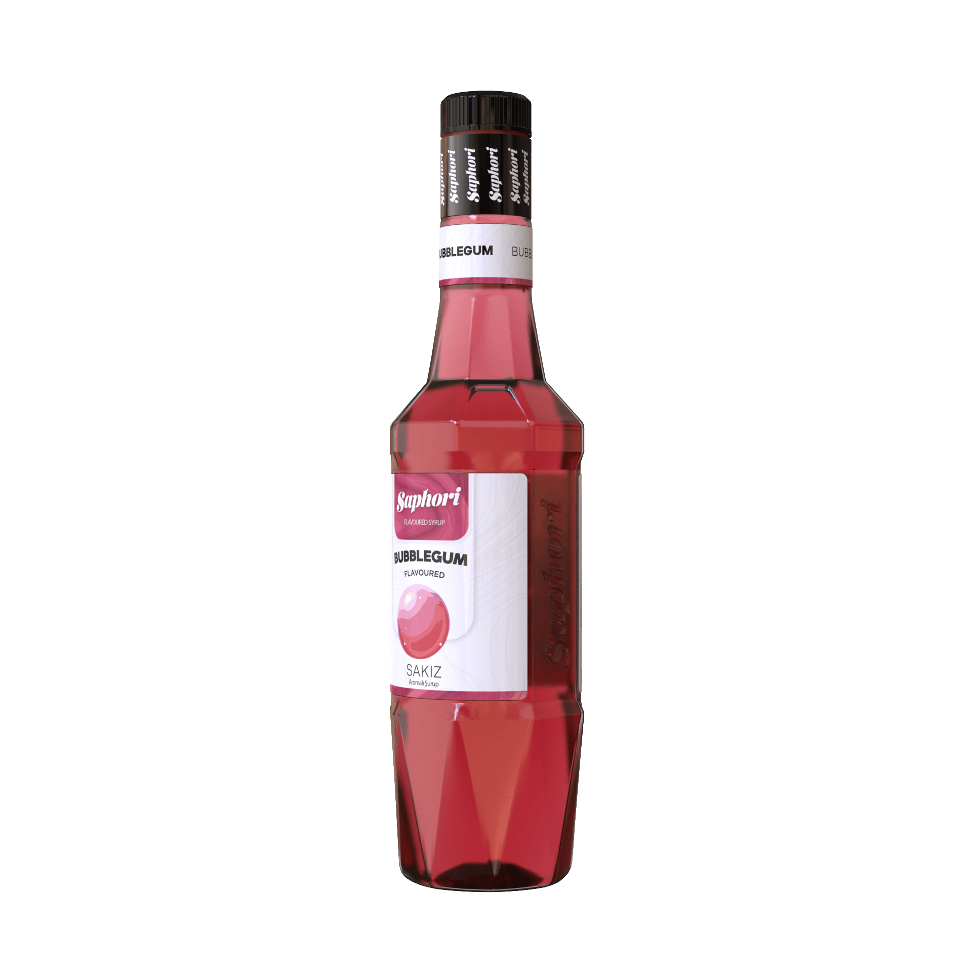 Saphori Bubble Gum Flavored Cocktail Syrup
