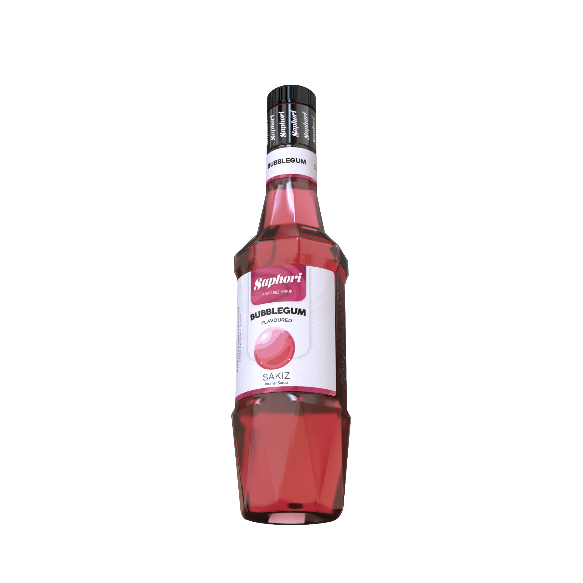 Saphori Bubble Gum Flavored Cocktail Syrup