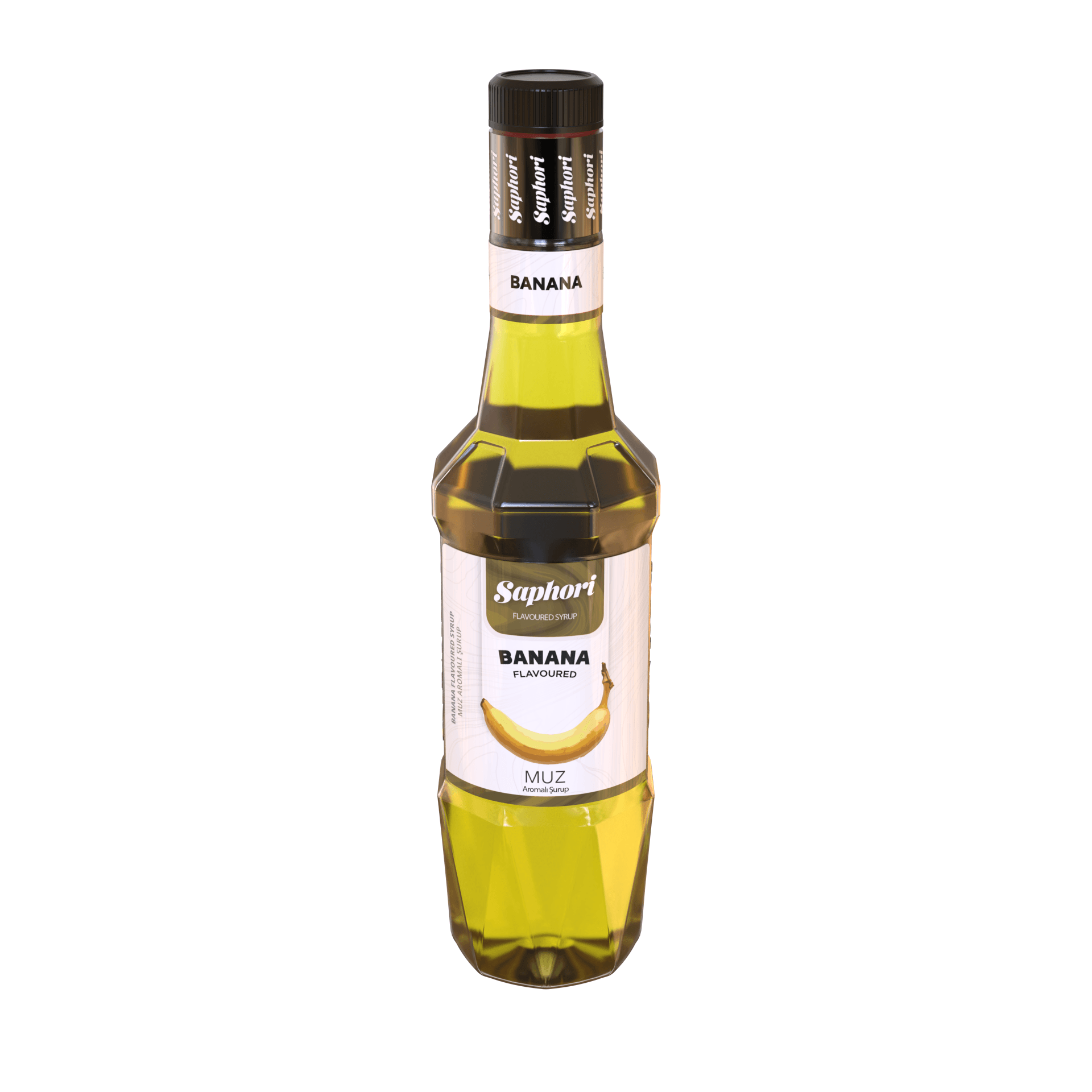 Saphori Muz Aromalı Kokteyl Şurubu 700 ML