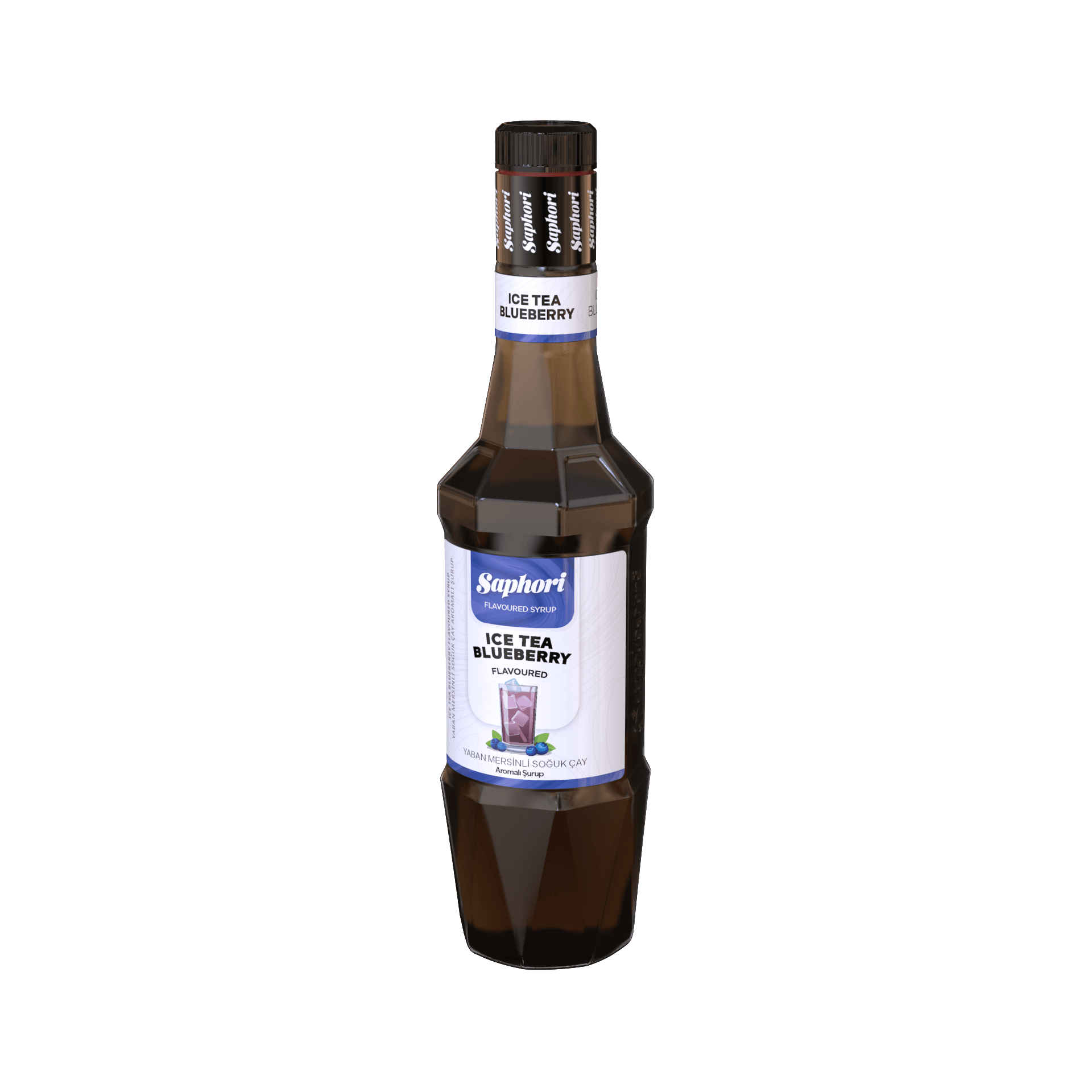 Saphori Ice Tea Yabanmersini Aromalı Kokteyl Şurubu 700 ML