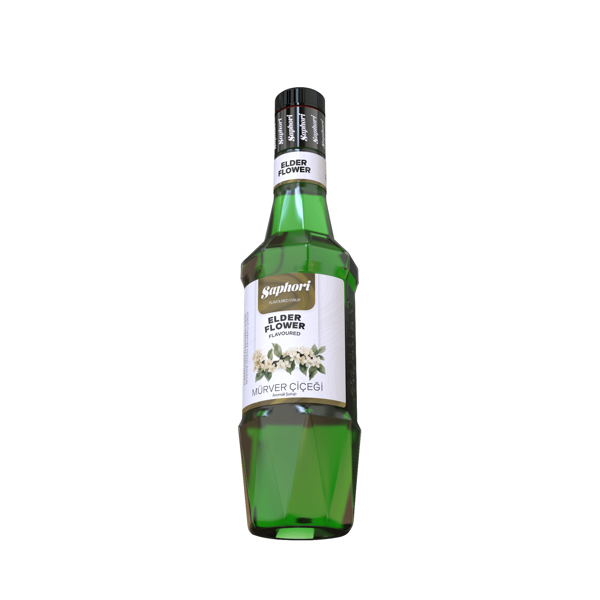 Saphori Elderflower Flavored Cocktail Syrup