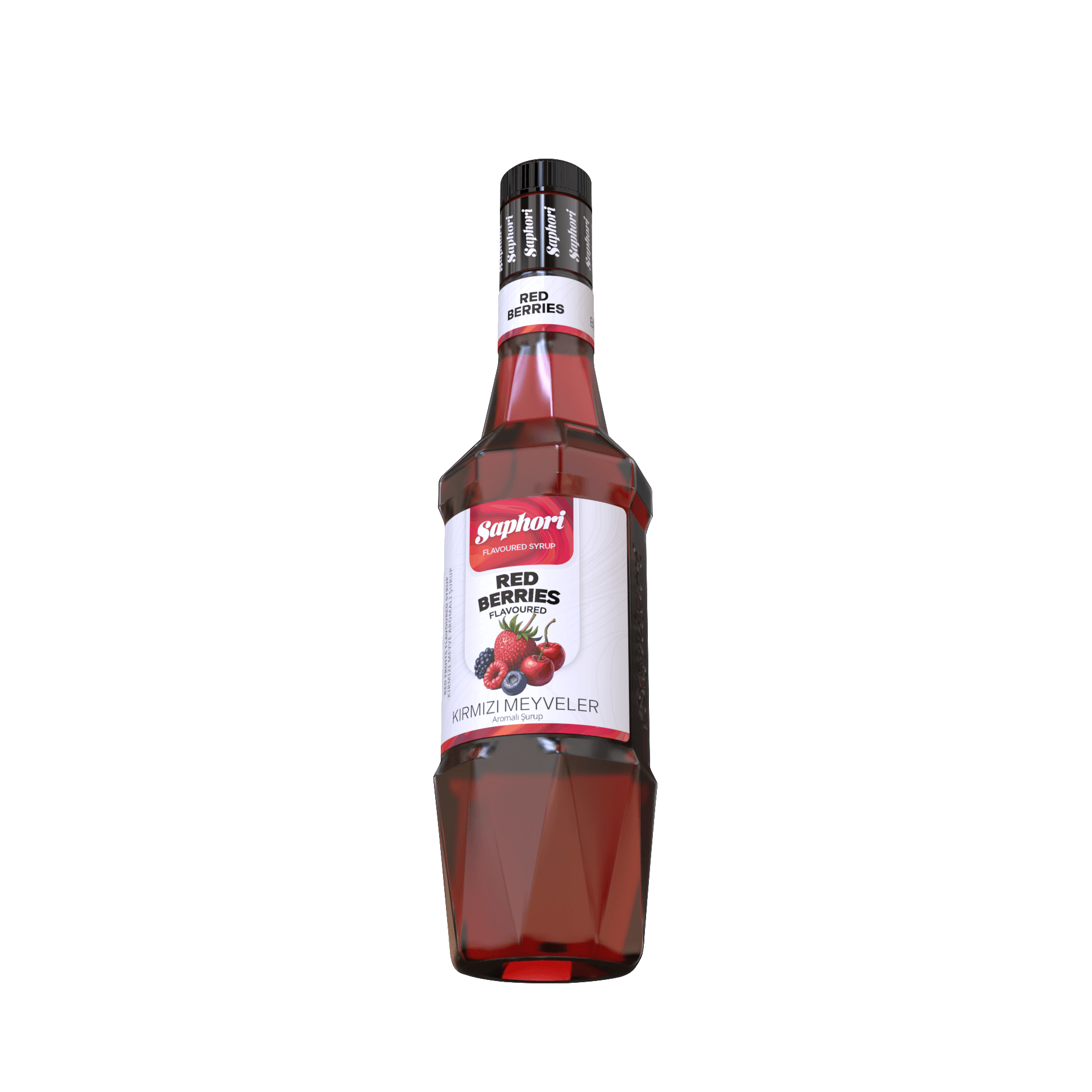 Saphori Kırmızı Meyveler Aromalı Kokteyl Şurubu 700 ML