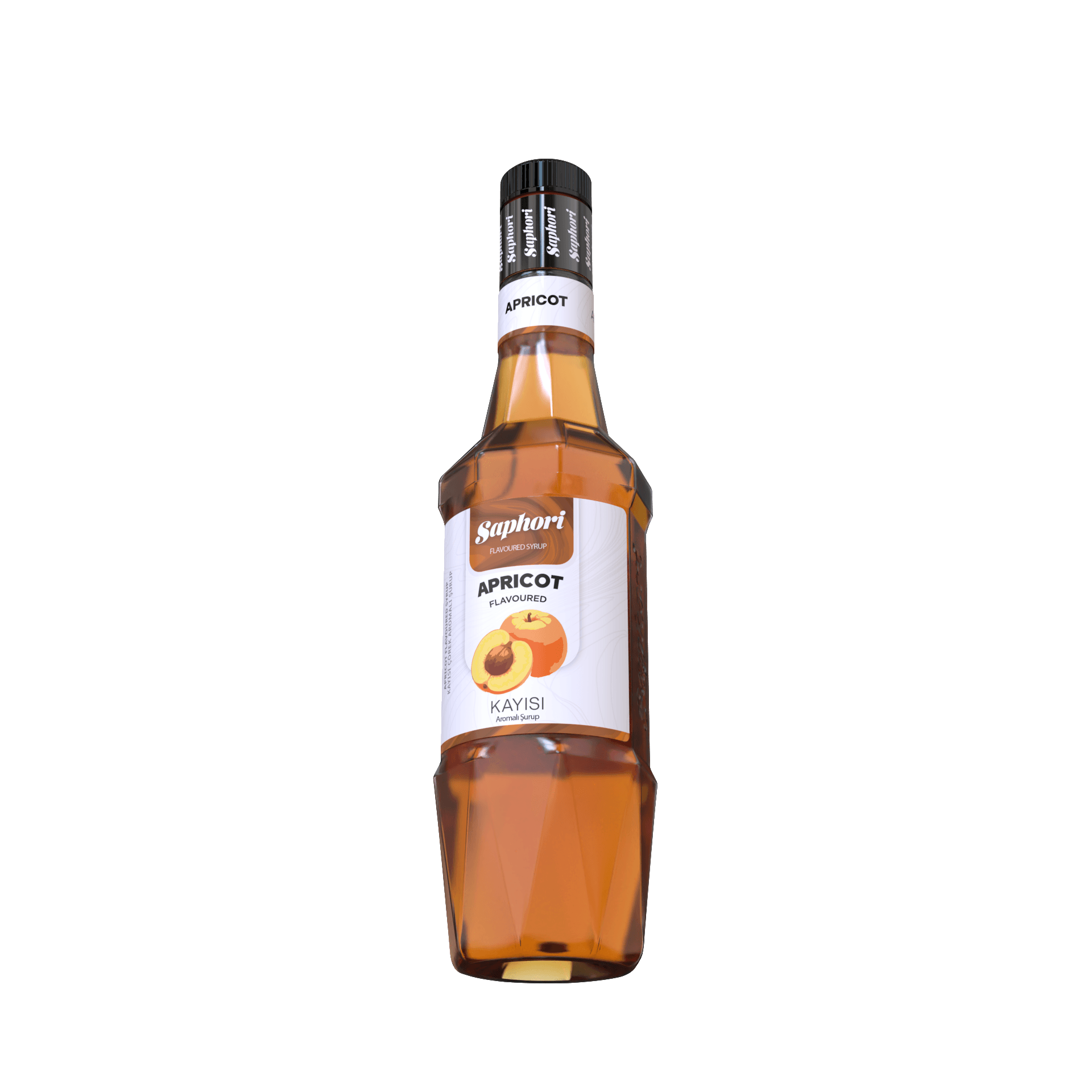 Saphori Apricot Flavored Cocktail Syrup