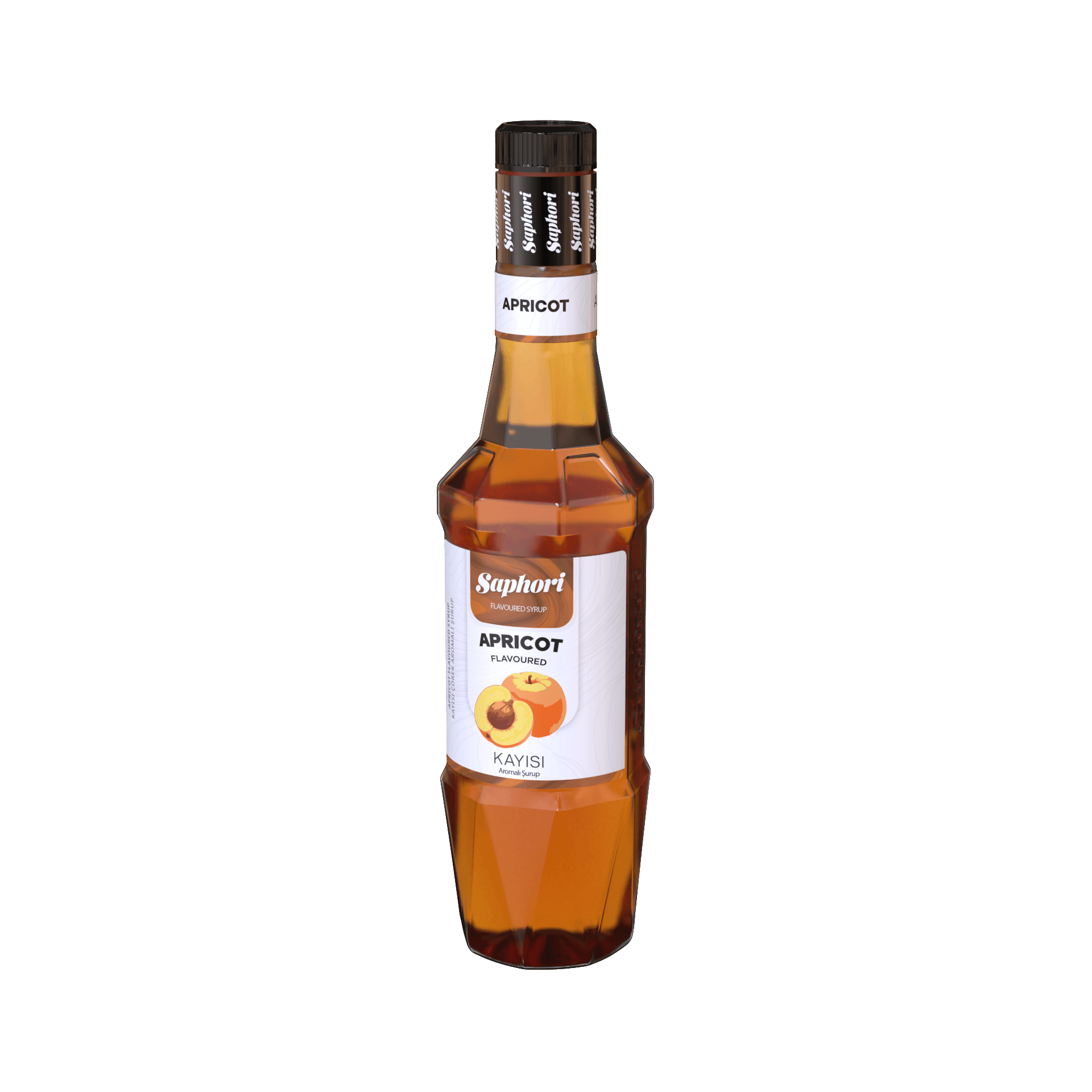 Saphori Apricot Flavored Cocktail Syrup