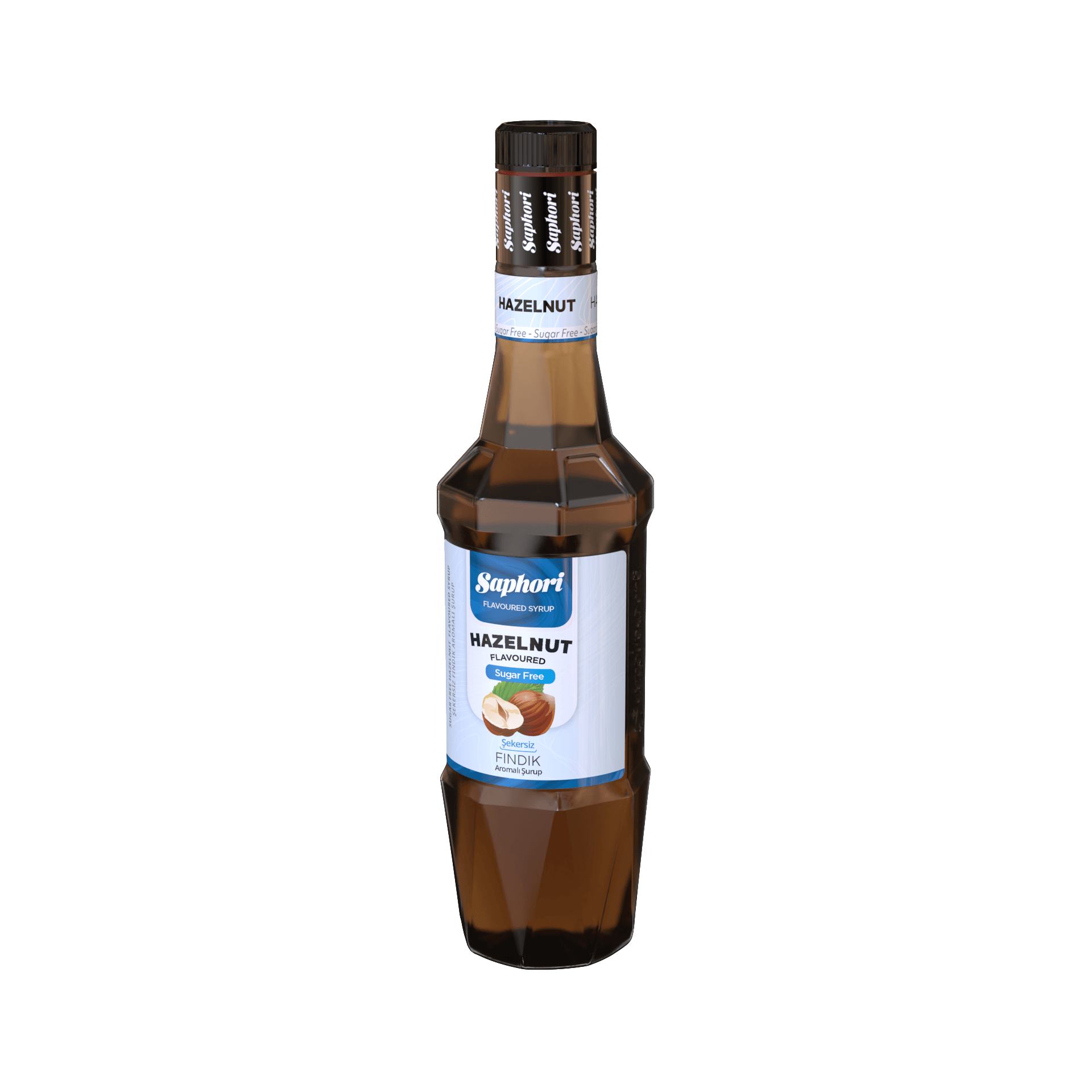 Saphori Şekersiz Fındık Aromalı Kokteyl Şurubu 700 ML