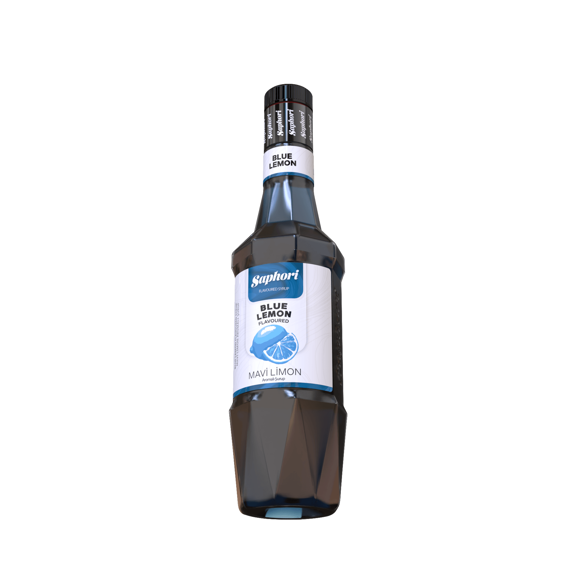 Saphori Mavi Limon Aromalı Kokteyl Şurubu 700 ML