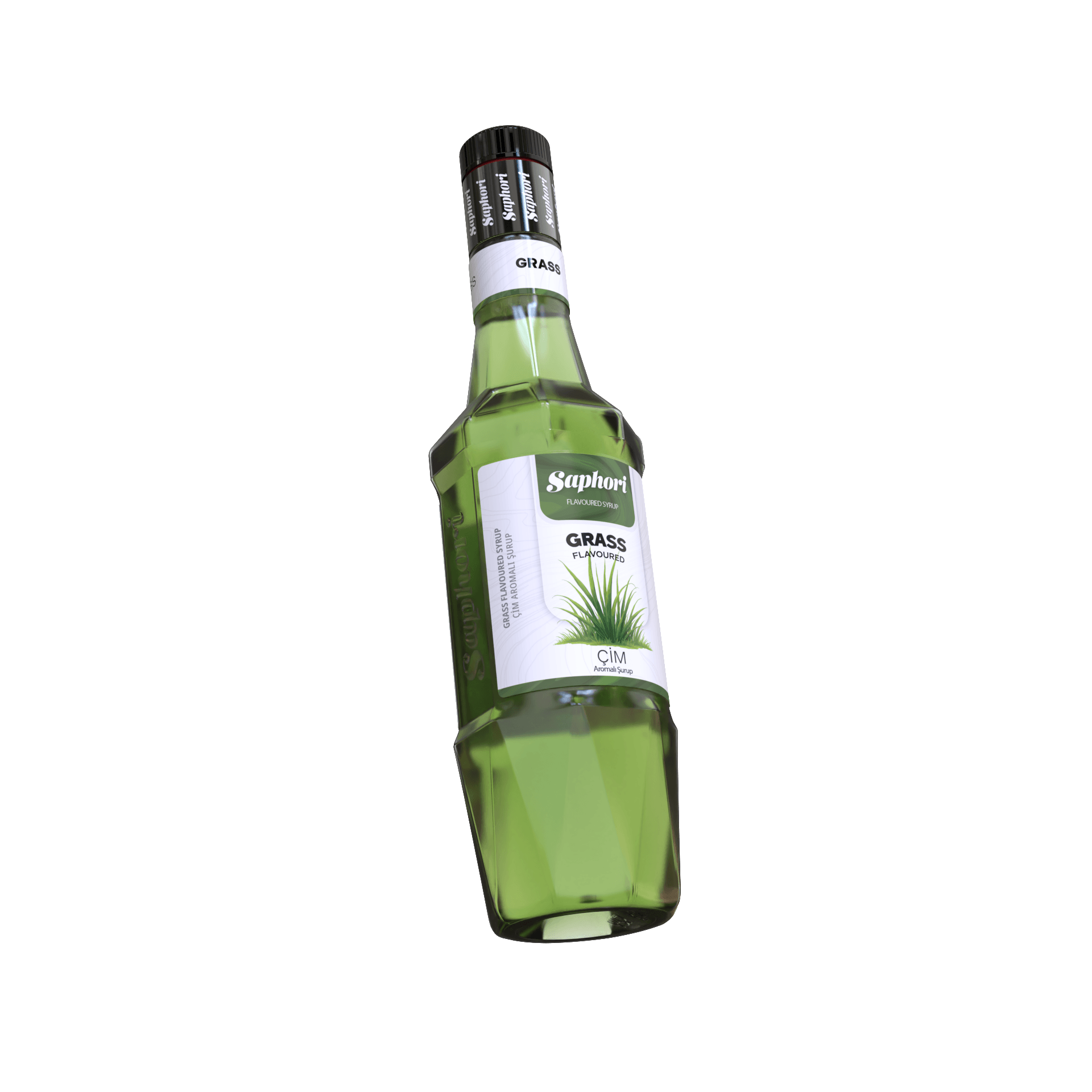Saphori Çim Aromalı Kokteyl Şurubu 700 ML