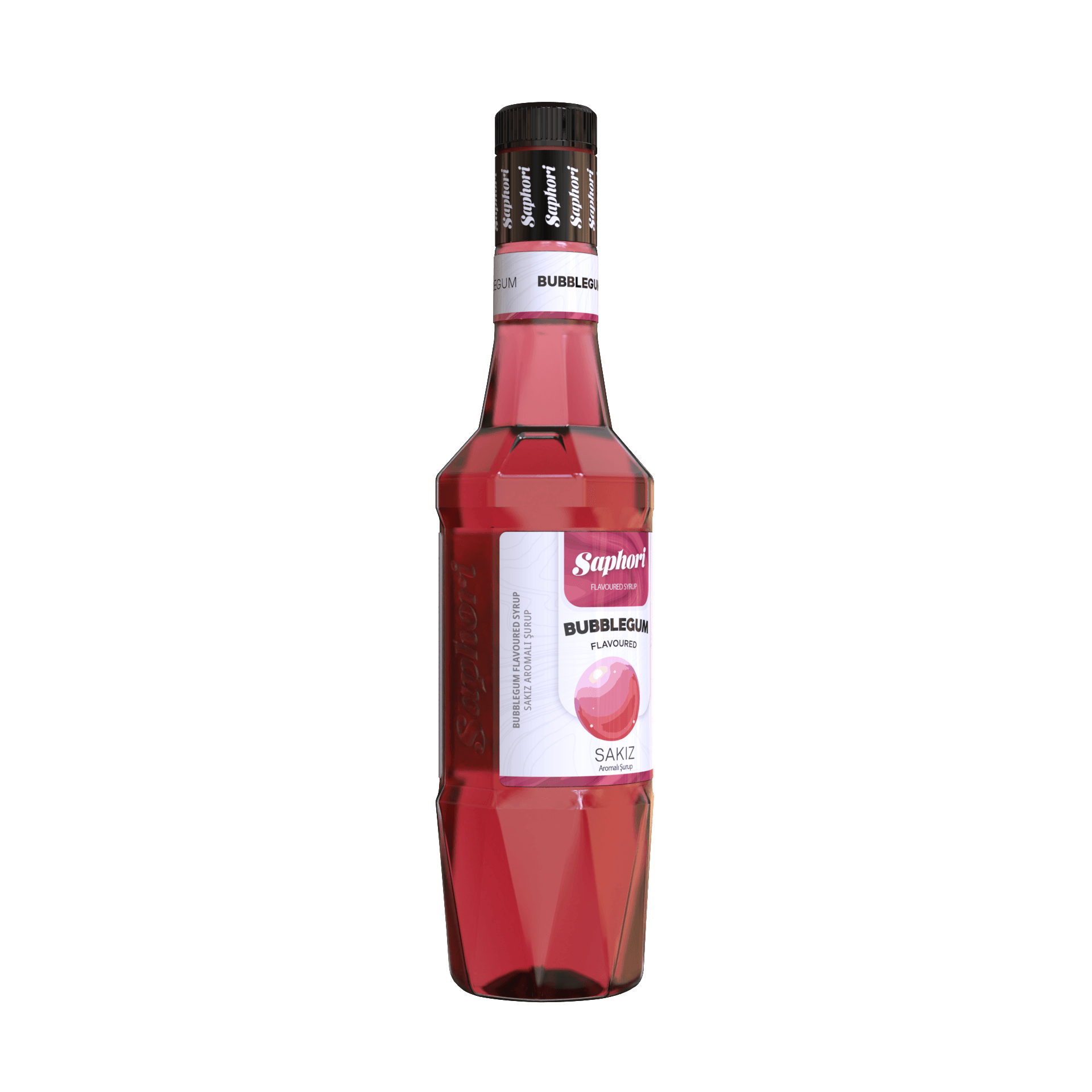 Saphori Bubble Gum Flavored Cocktail Syrup