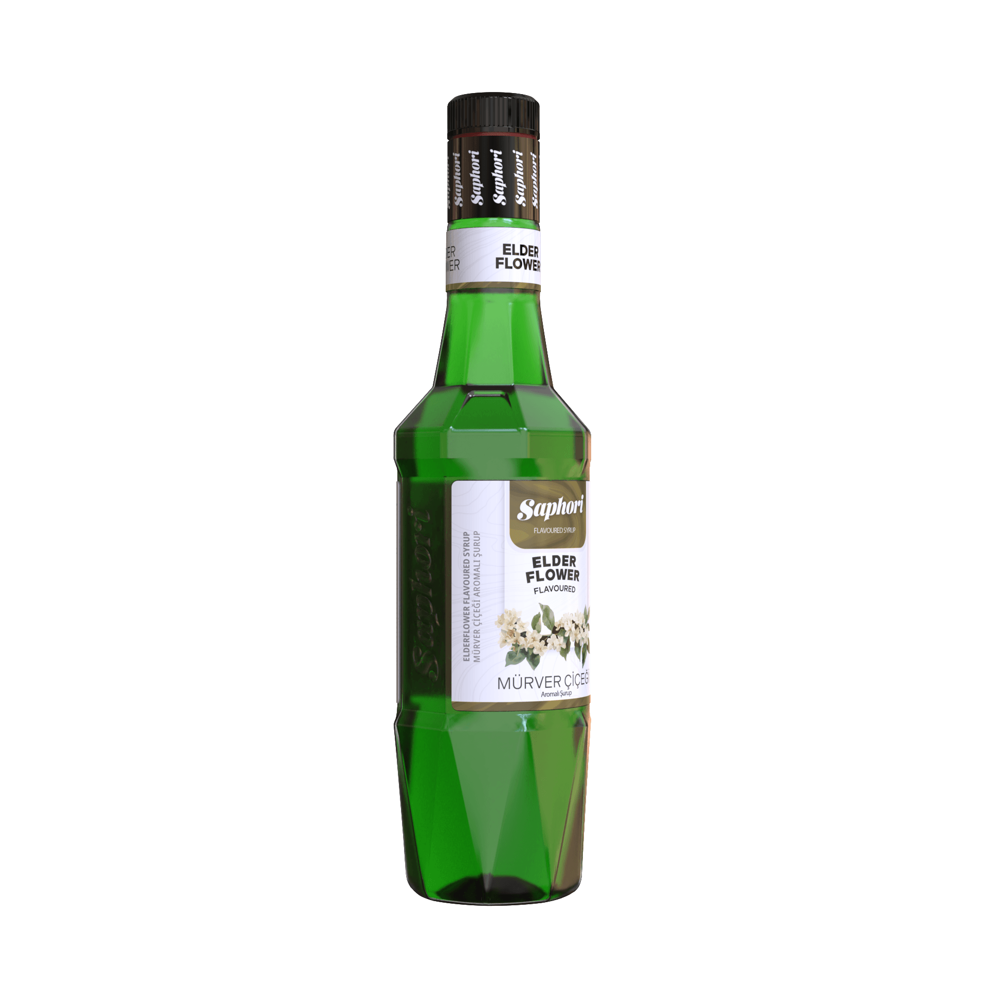 Saphori Elderflower Flavored Cocktail Syrup