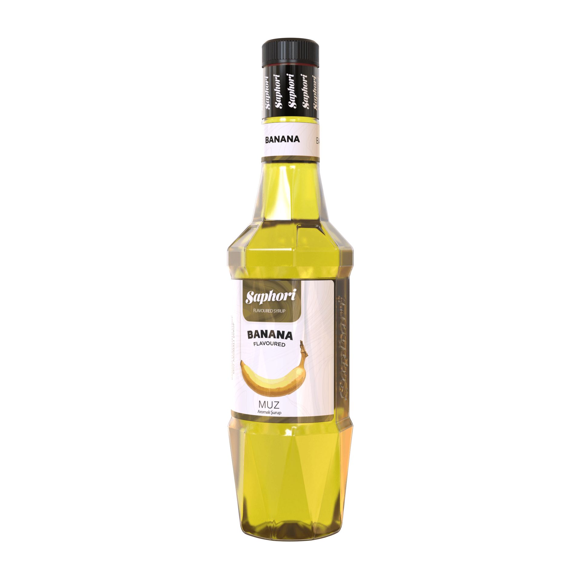 Saphori Muz Aromalı Kokteyl Şurubu 700 ML