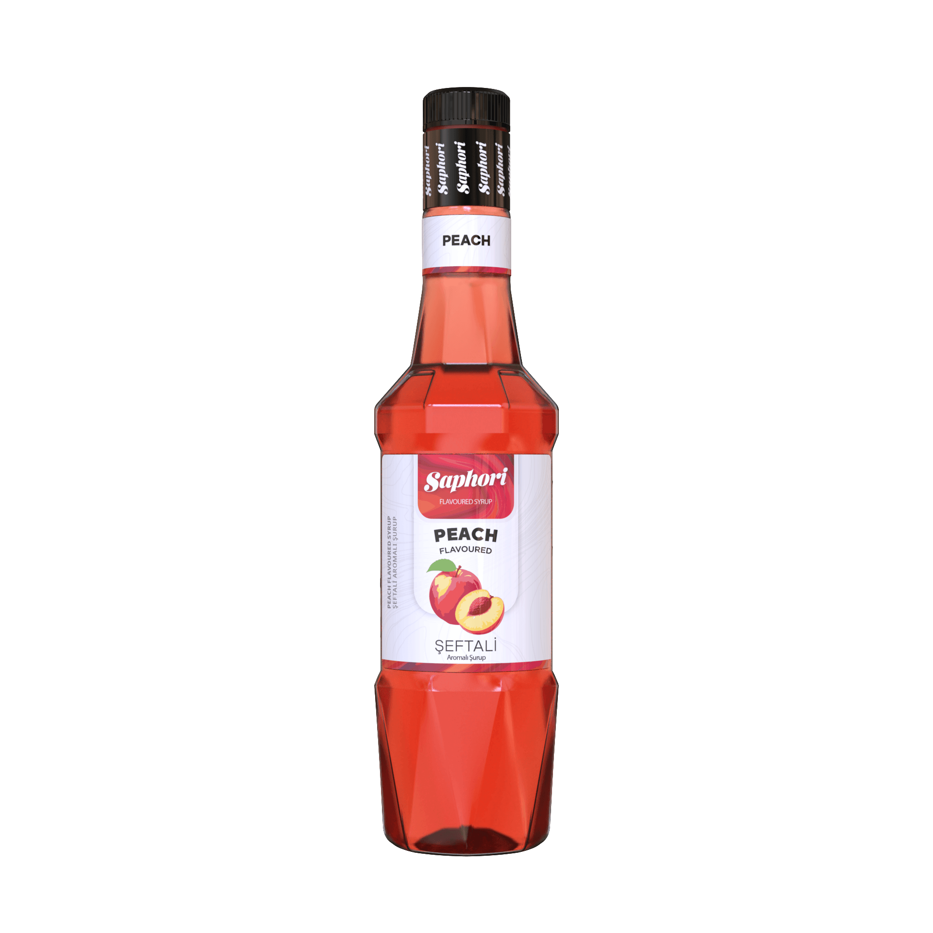 Saphori Şeftali Aromalı Kokteyl Şurubu 700 ML